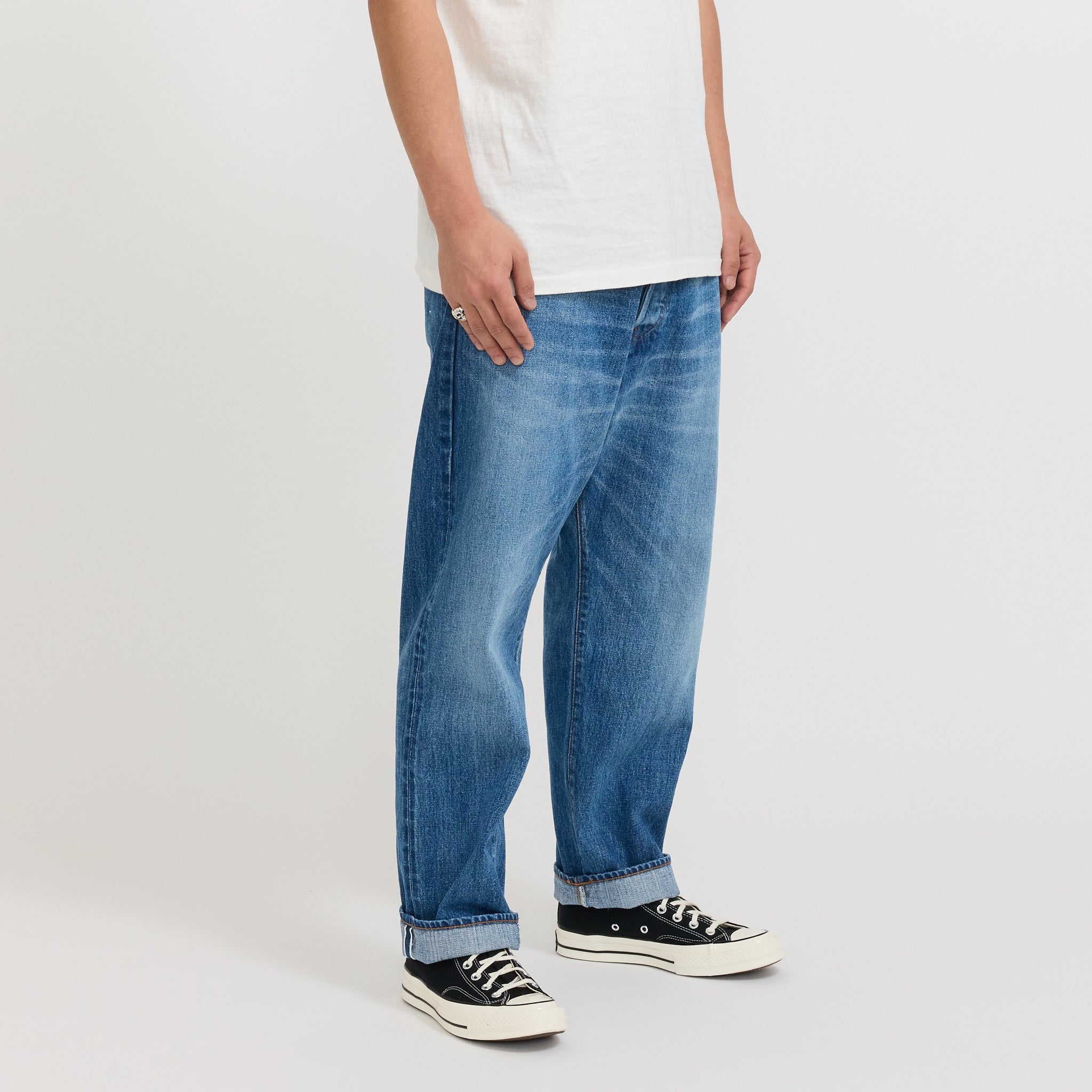 Loose Ankle Used Men's Denim from Ordinary Fits | Maplestore