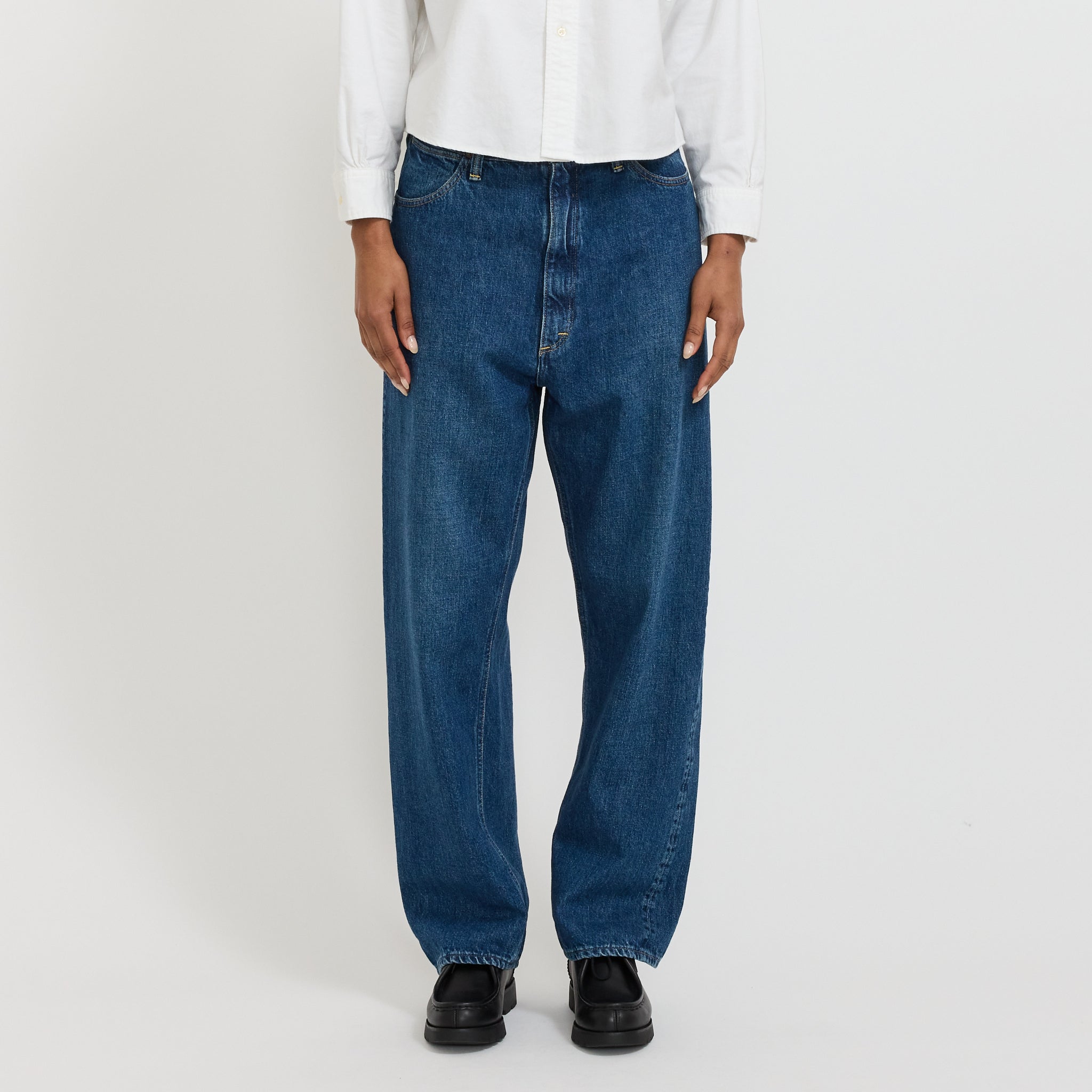 Orslow | High Waist Original Selvedge Denim Used (Jasmin) | Maplestore