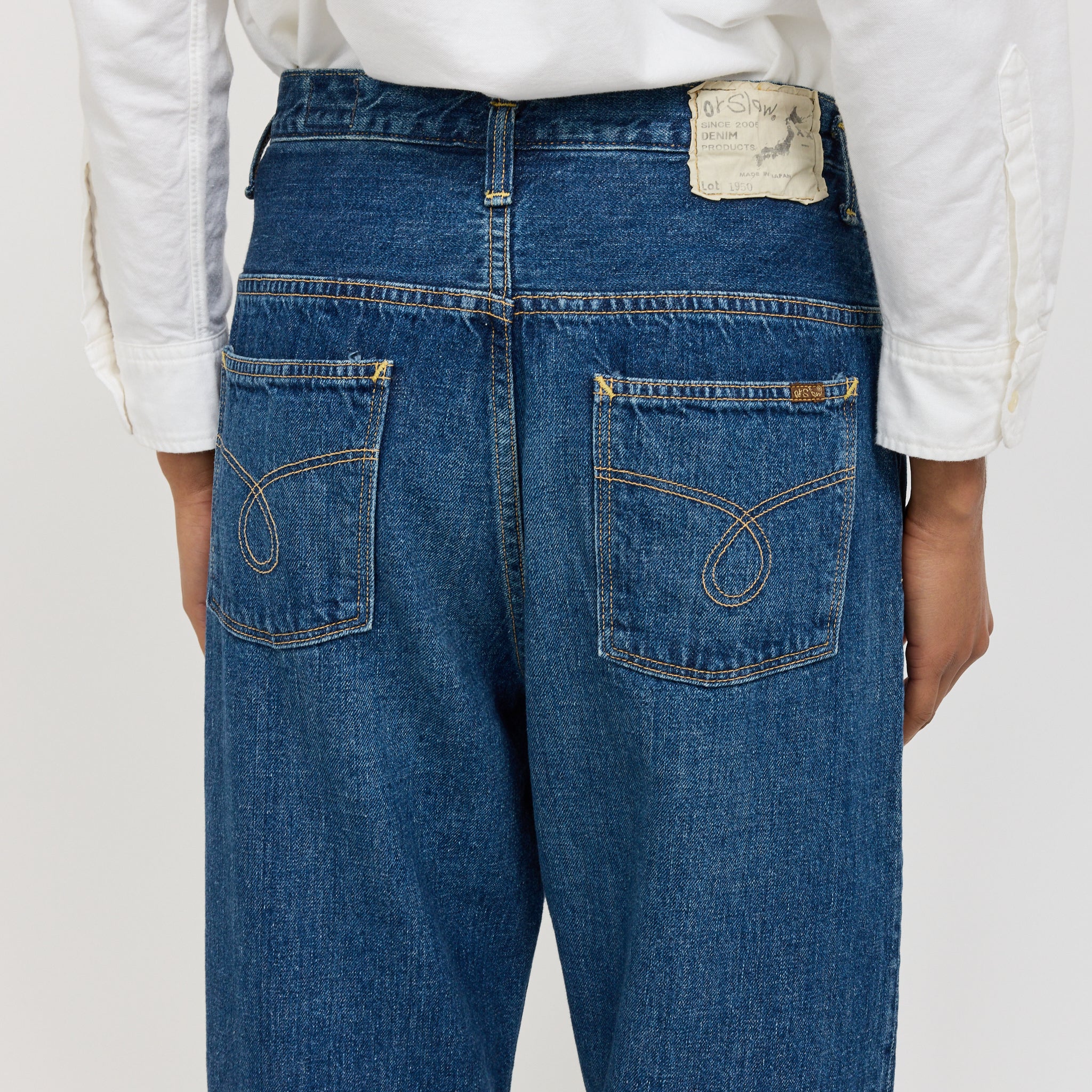 Orslow | High Waist Original Selvedge Denim Used (Jasmin) | Maplestore