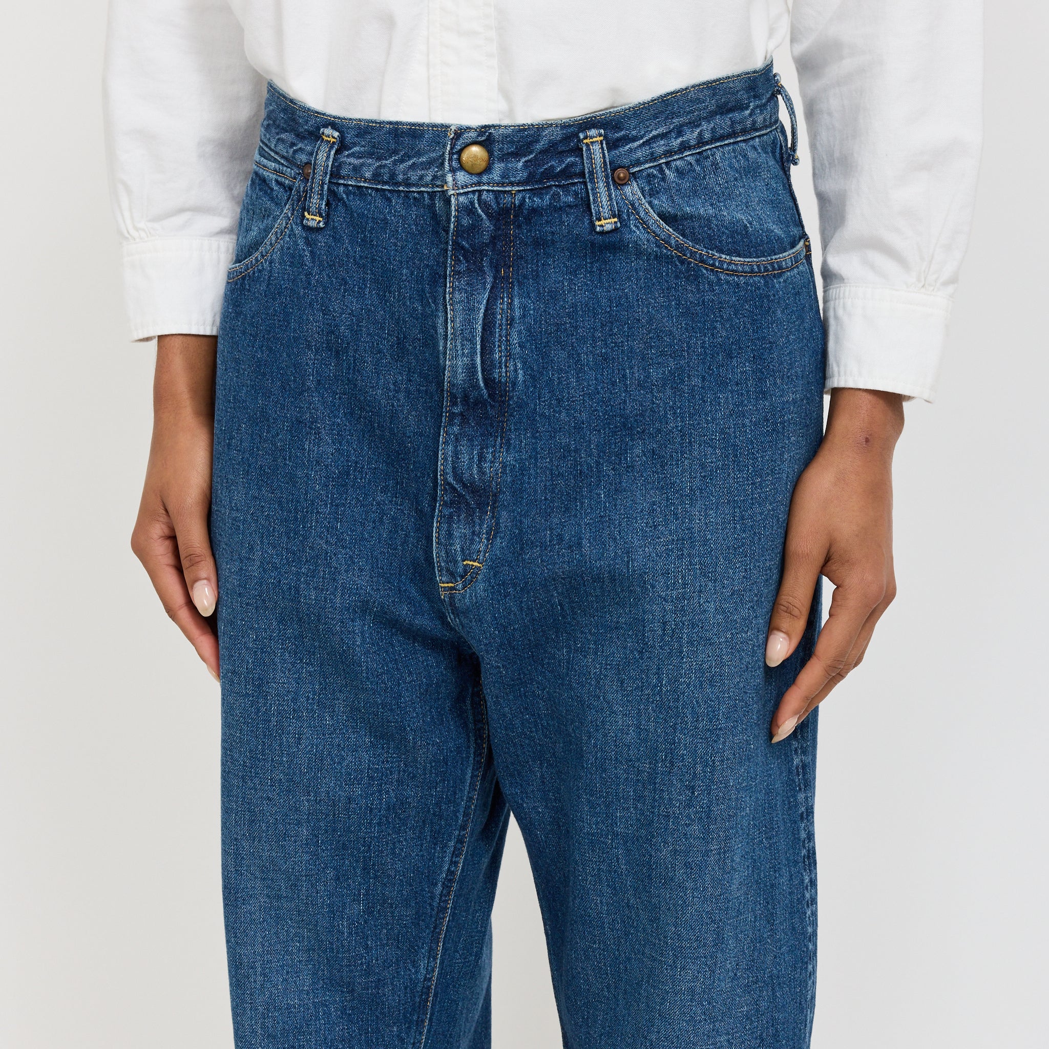 Orslow | High Waist Original Selvedge Denim Used (Jasmin) | Maplestore