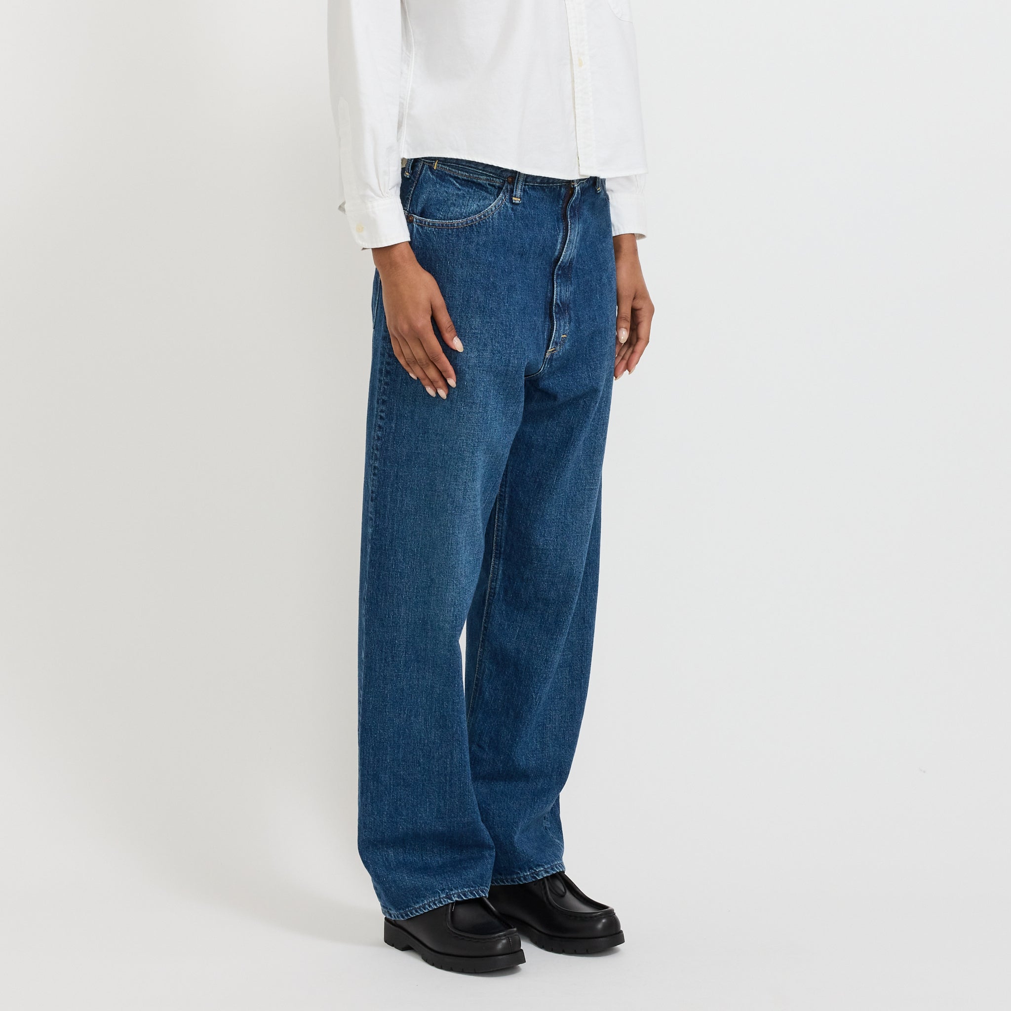 Orslow | High Waist Original Selvedge Denim Used (Jasmin) | Maplestore