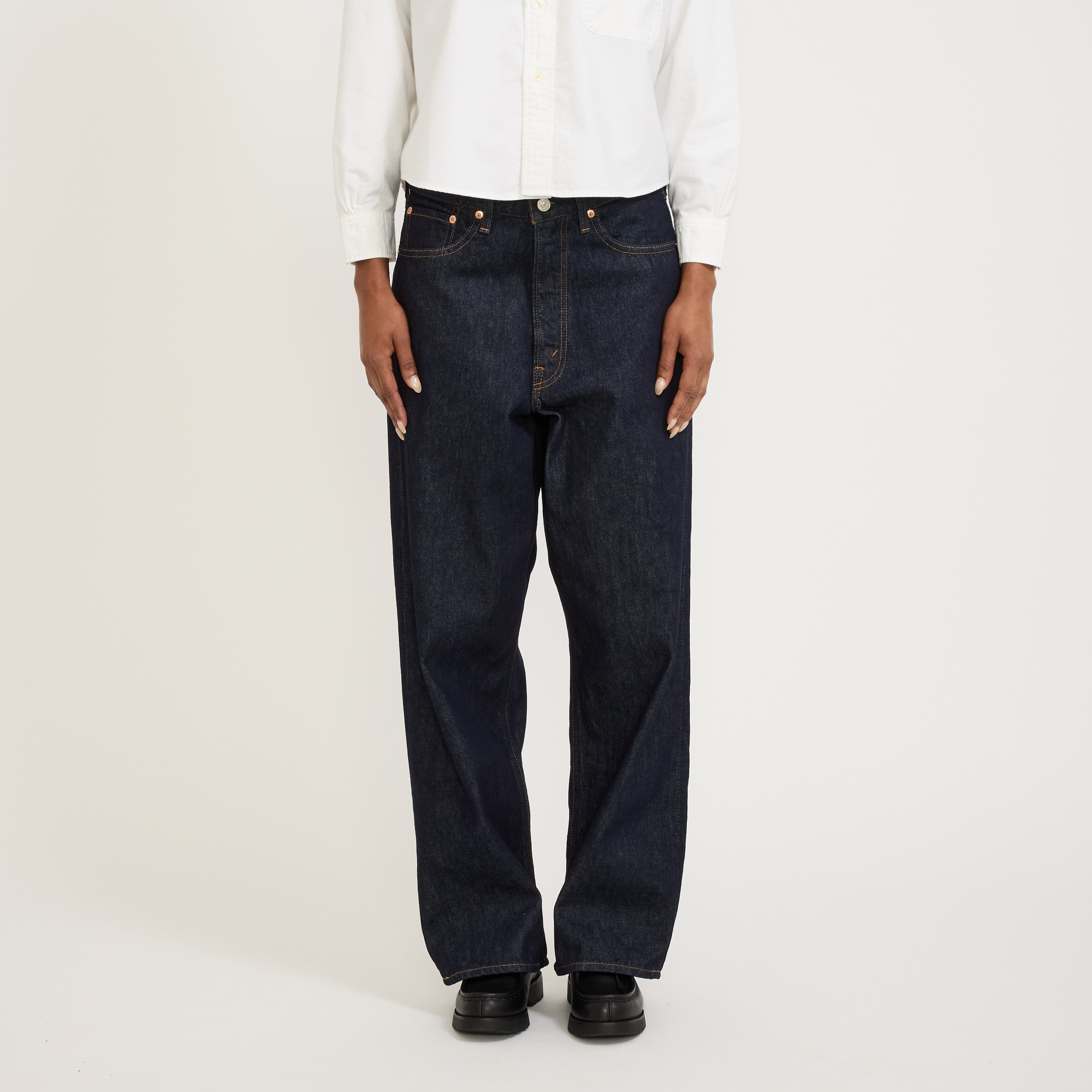 Orslow | Super Dad's Denim Pants One Wash Womens | Maplestore