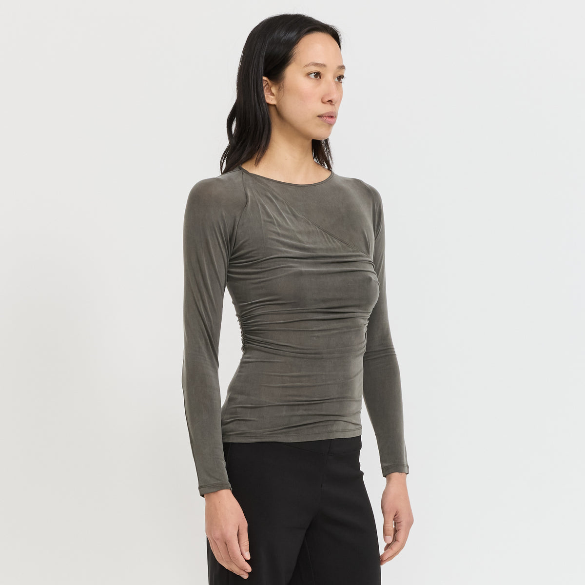 Peachy Den | Kylie Wrap Top Deep Forest | Maplestore