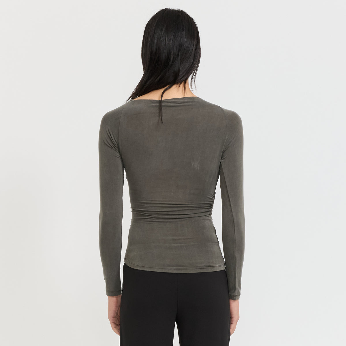 Peachy Den | Kylie Wrap Top Deep Forest | Maplestore