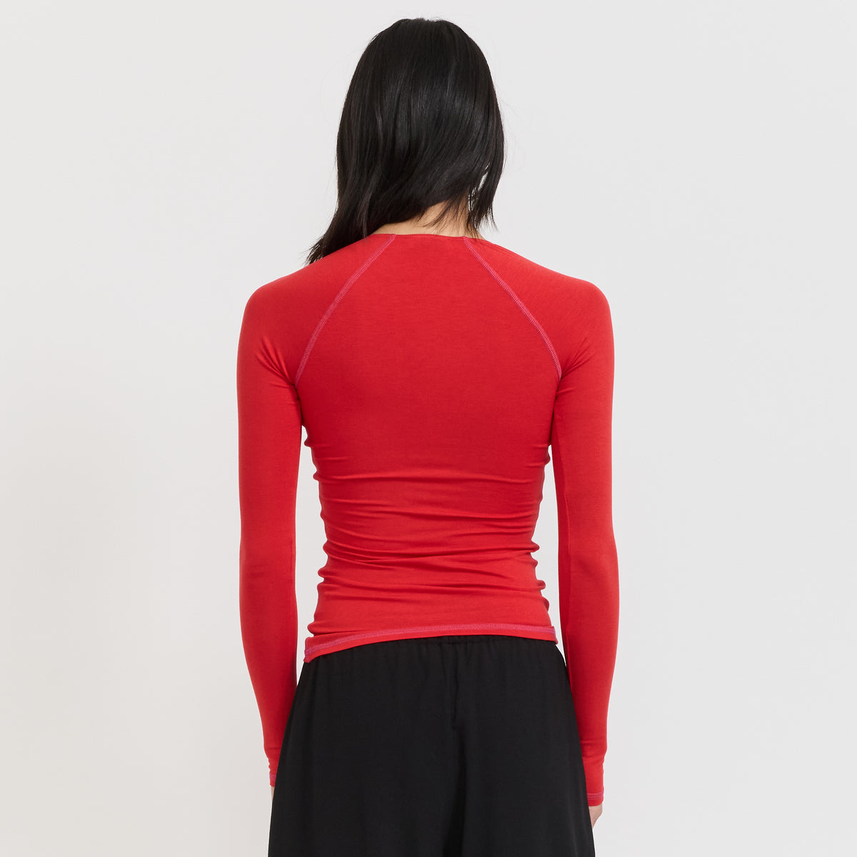 Peachy Den | Susie Perfect Base Long Sleeve Cherry | Maplestore