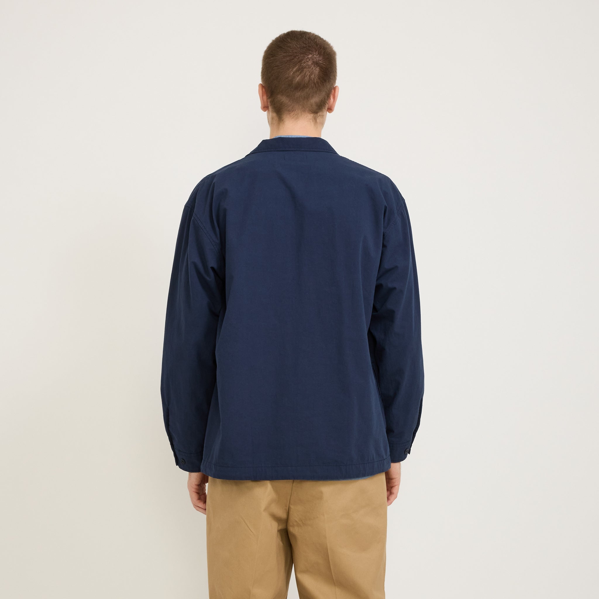 Pilgrim Surf Supply | Benson Wind Shirt Navy | Maplestore