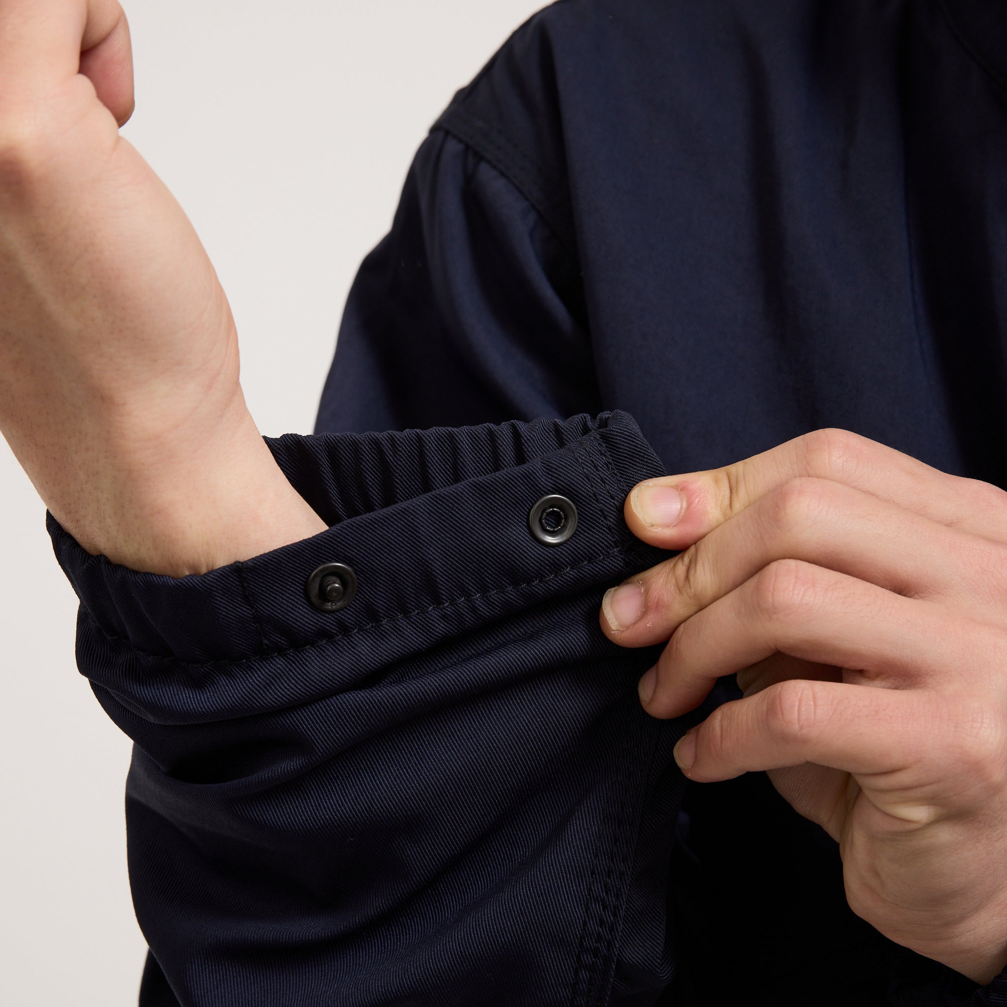 Pilgrim Surf Supply | Gustavo Zip Jacket Navy | Maplestore