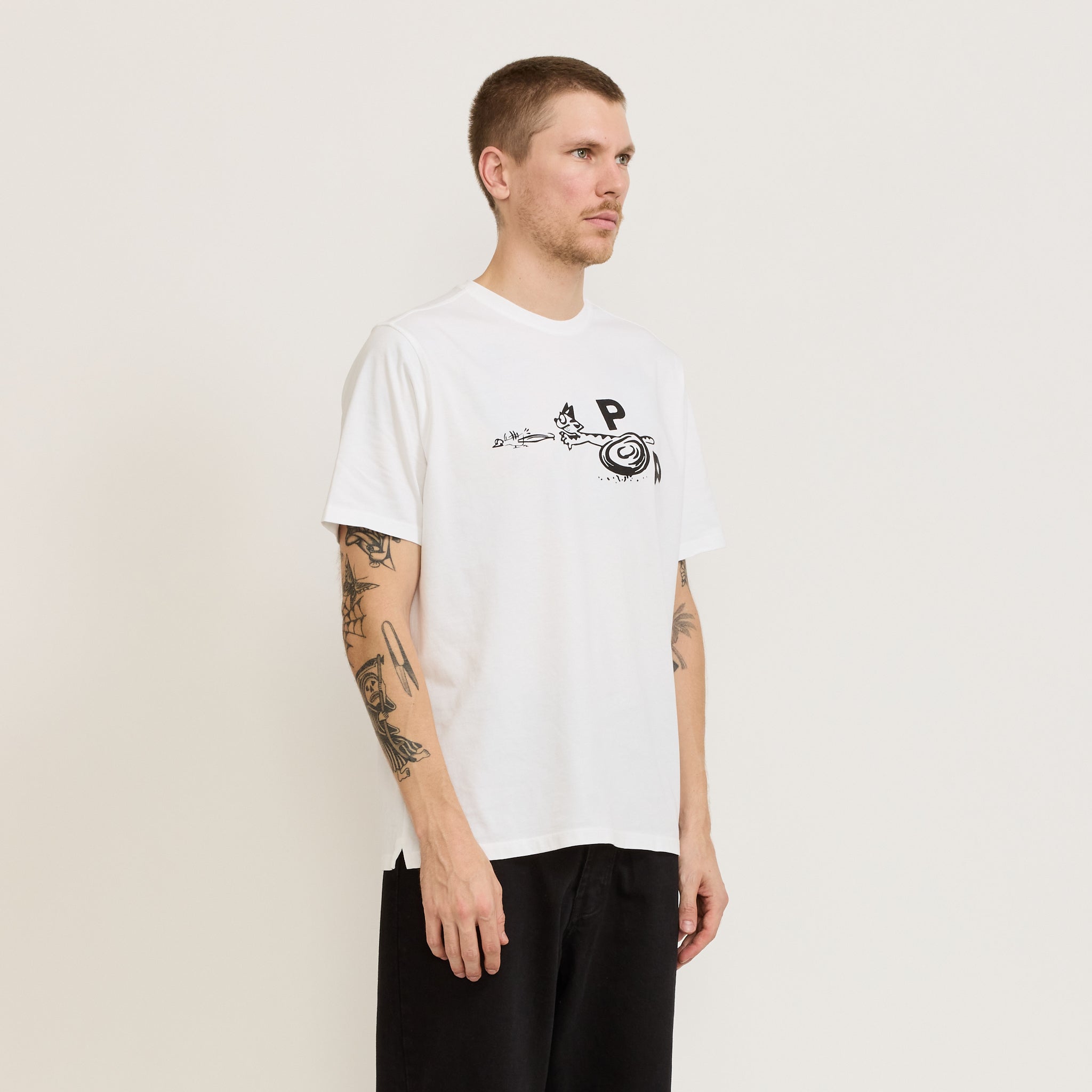 Pop Trading Company | Catch T-Shirt White | Maplestore