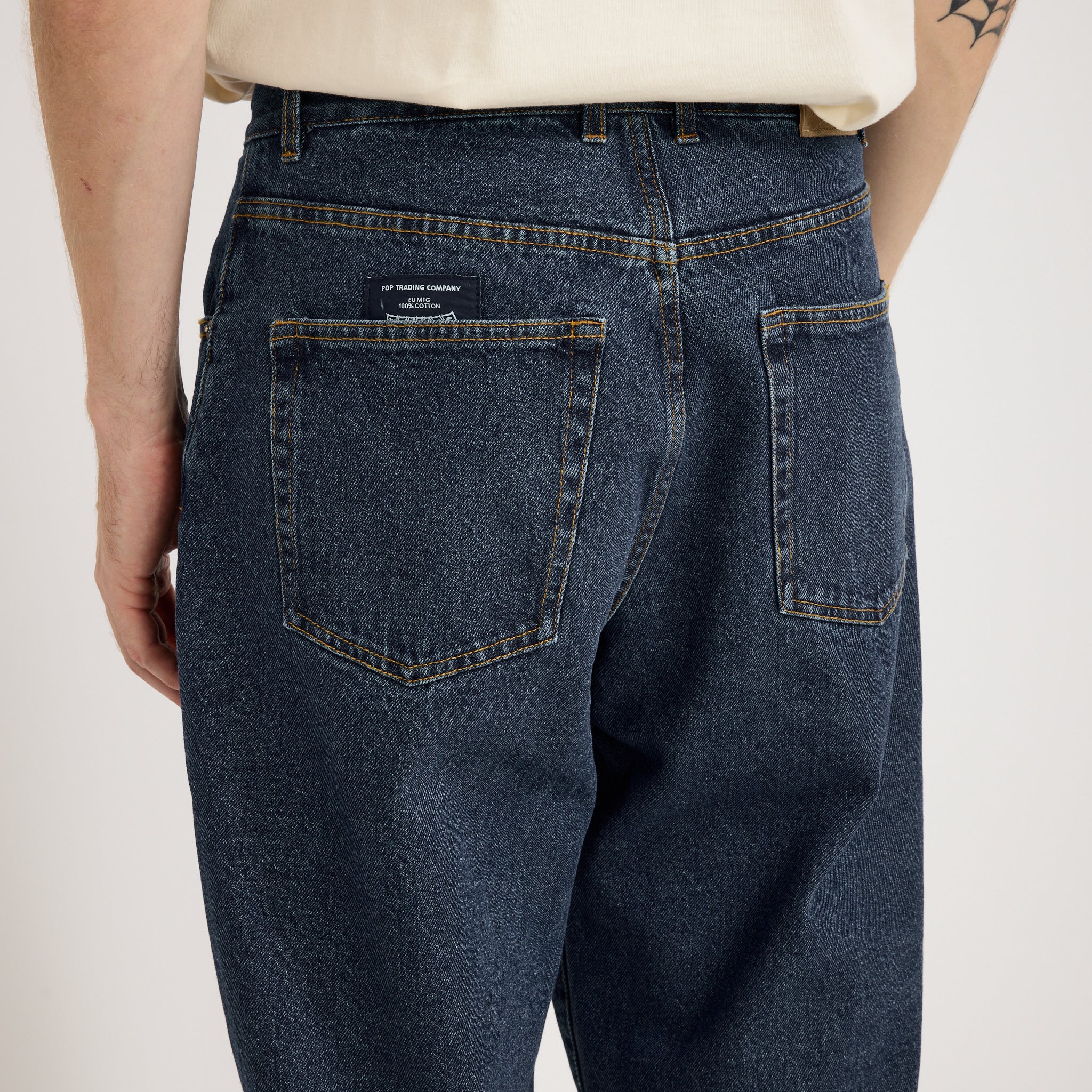 Pop Trading Company | Drs Denim Pant Rinsed | Maplestore