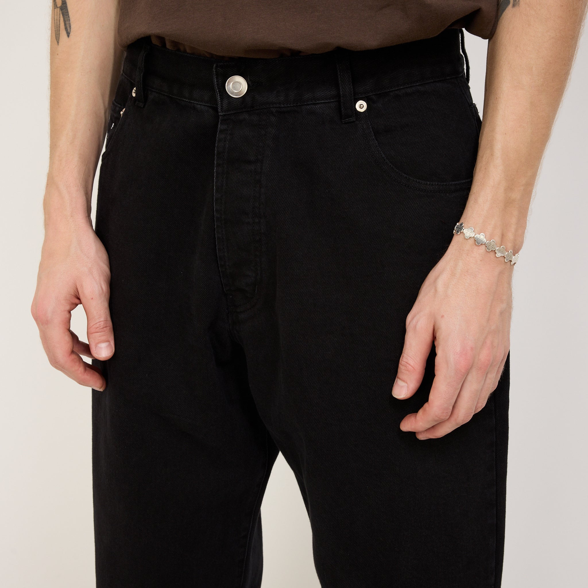 Pop Trading Company | Drs Denim Pants Black | Maplestore