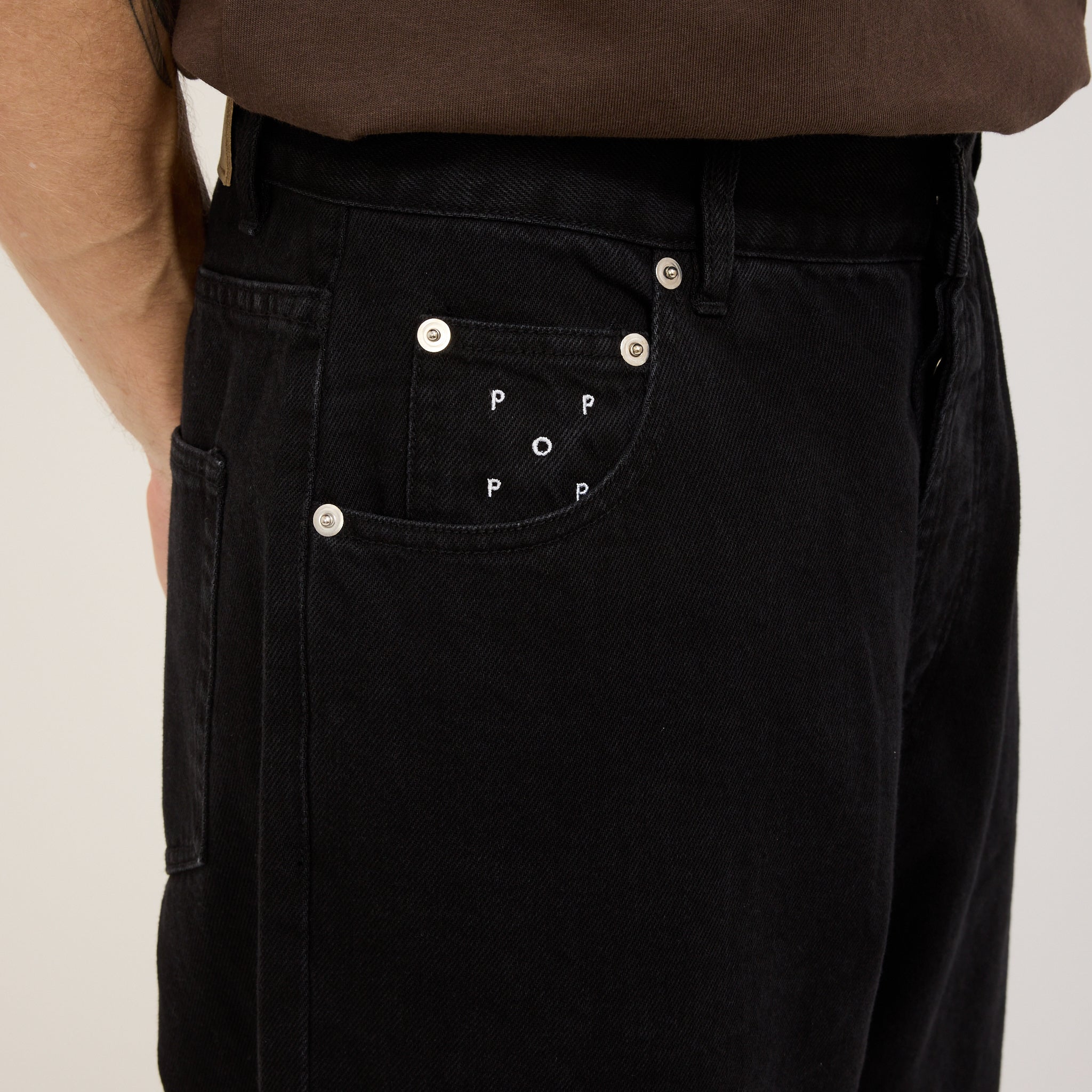 Pop Trading Company | Drs Denim Pants Black | Maplestore