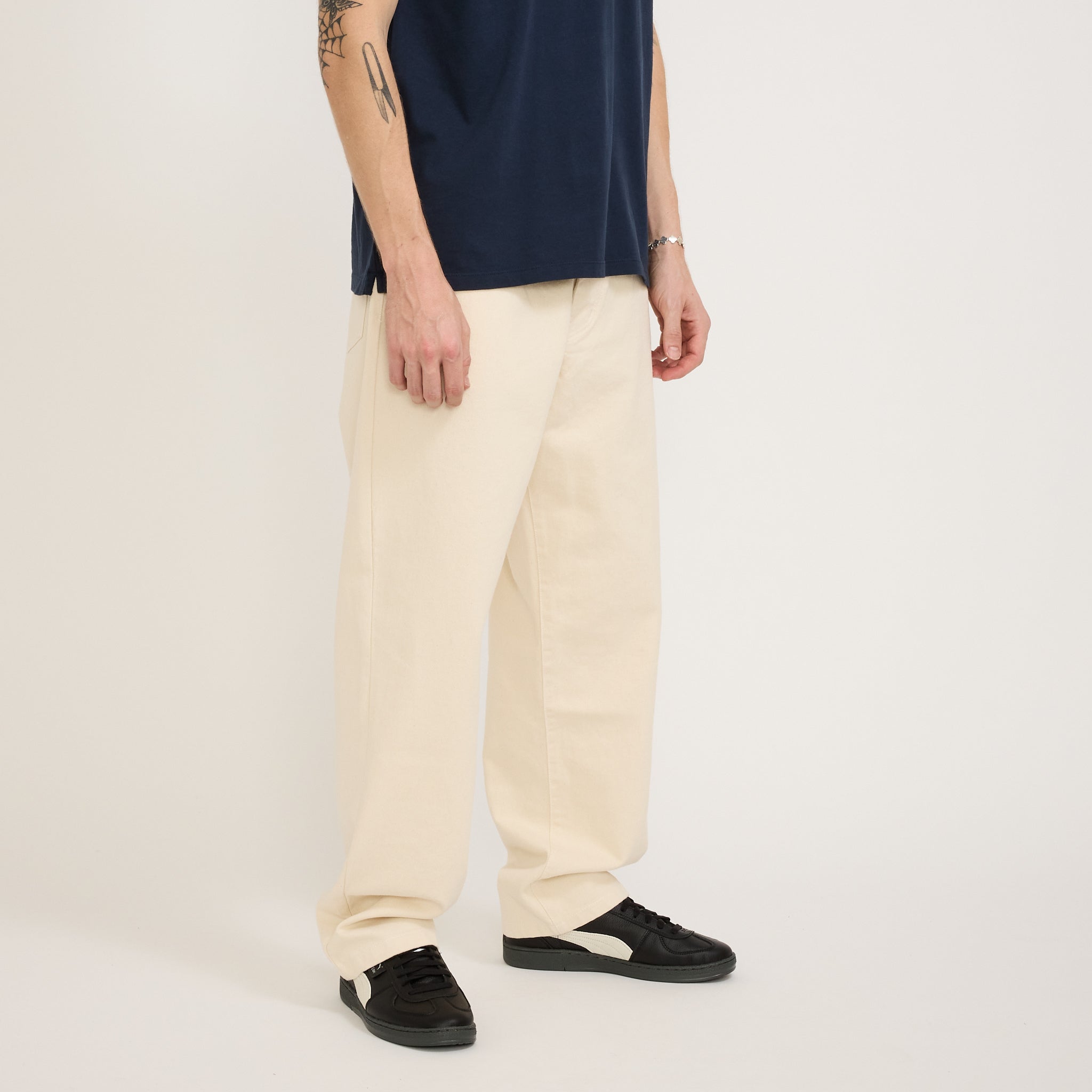 Pop Trading Company | Drs Pants Off White Denim | Maplestore