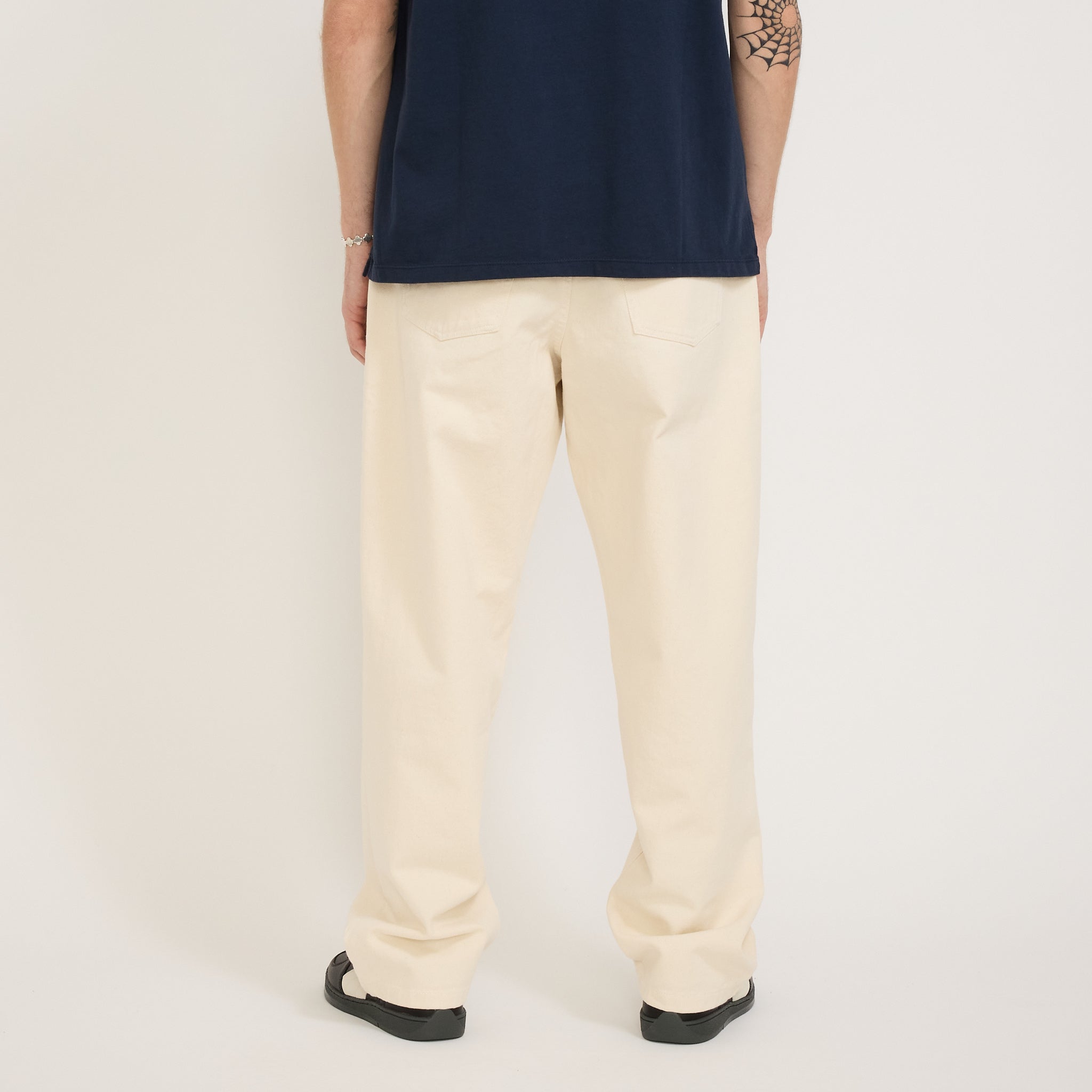 Pop Trading Company | Drs Pants Off White Denim | Maplestore