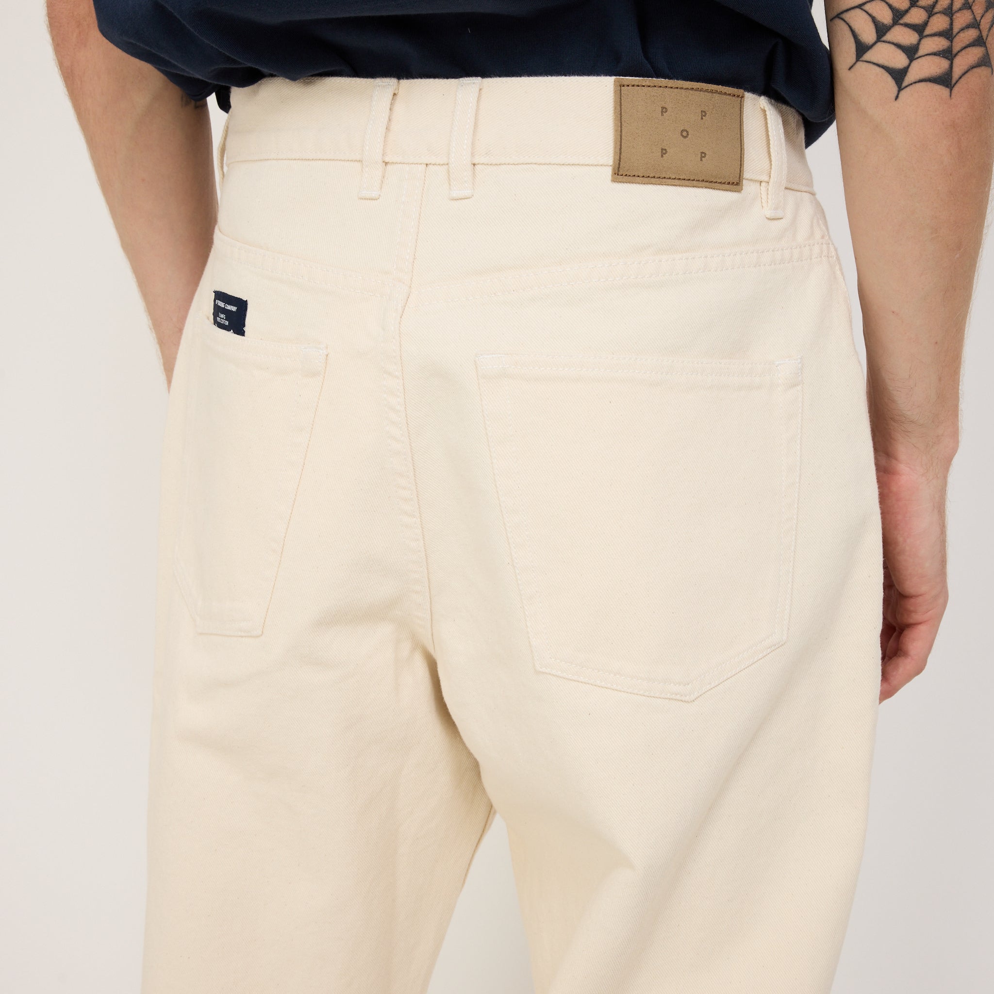 Pop Trading Company | Drs Pants Off White Denim | Maplestore