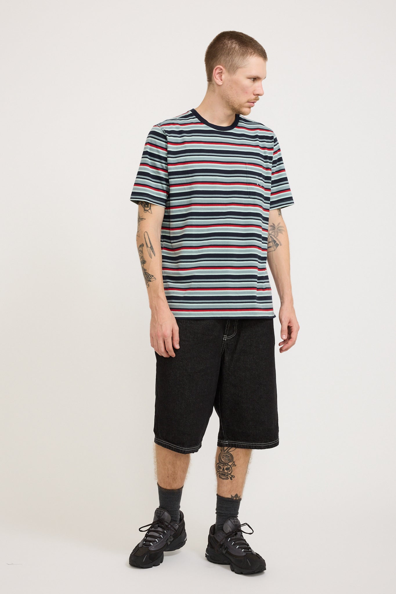 Pop Trading Company | Drs Short Black | Maplestore