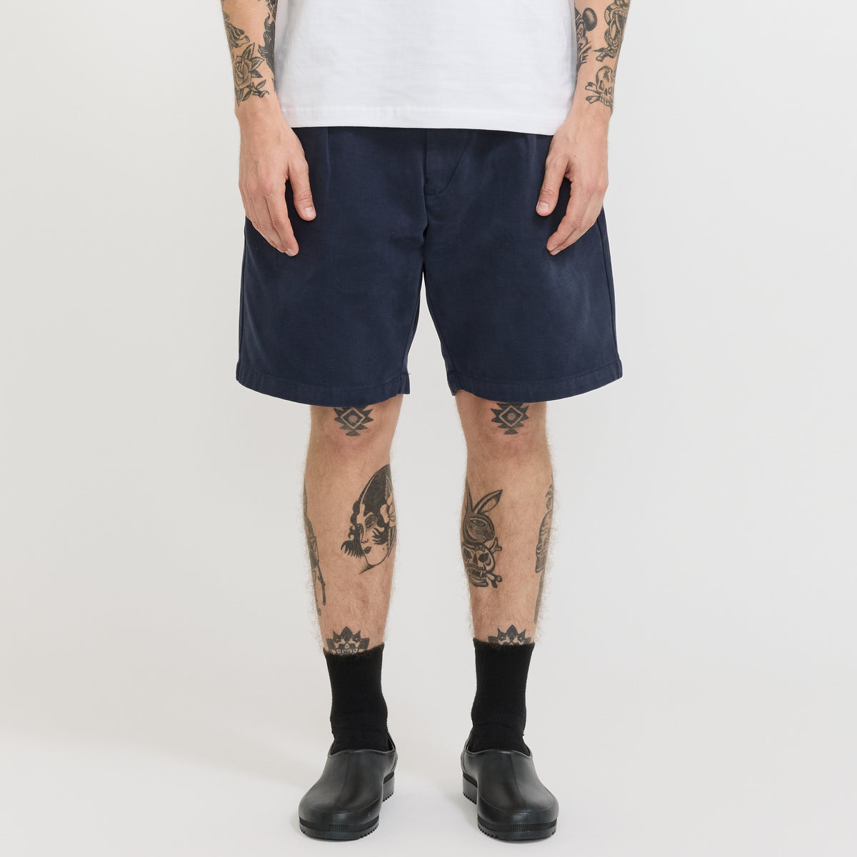 Service Works | Moleskin Part Timer Shorts Dark Navy | Maplestore