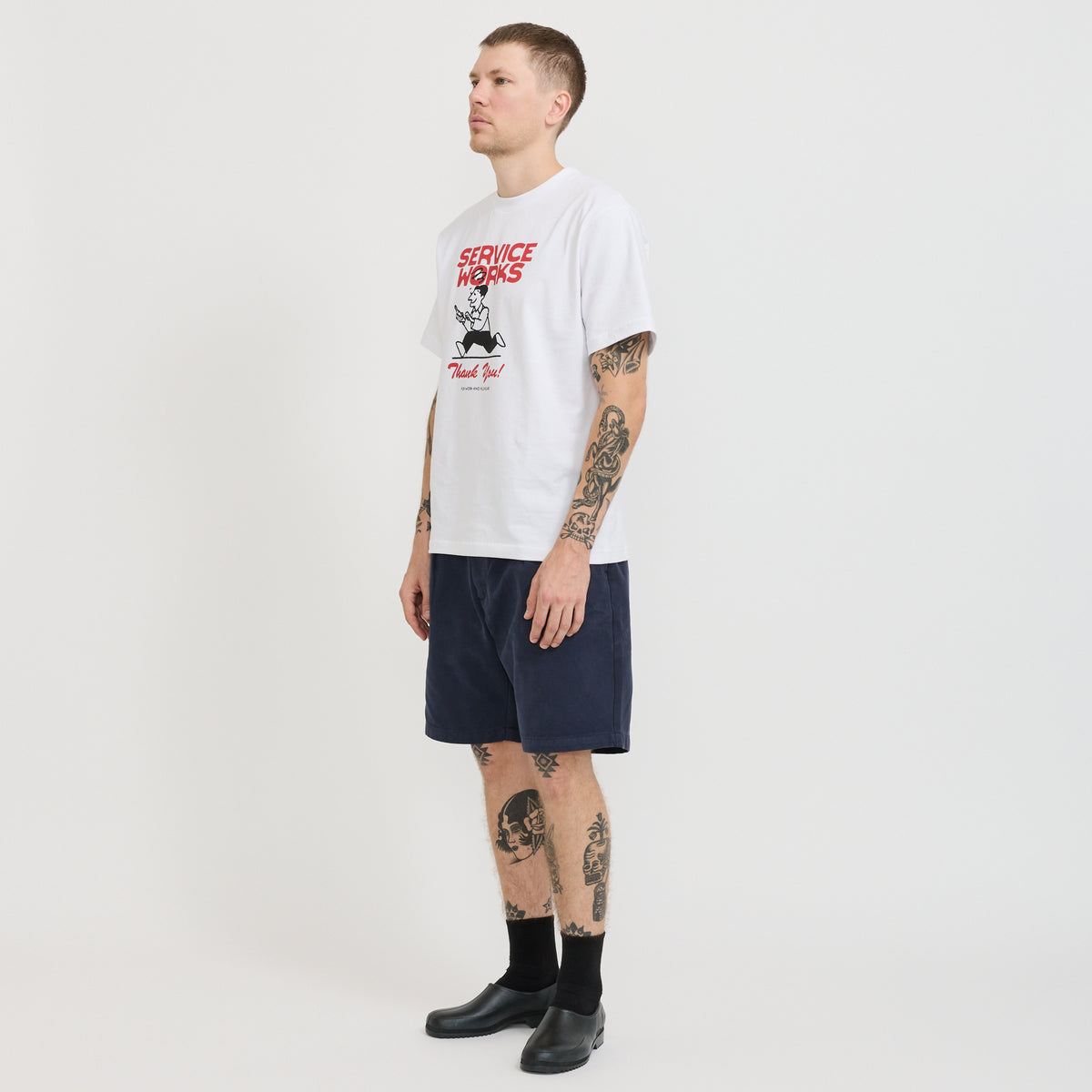 Service Works | Moleskin Part Timer Shorts Dark Navy | Maplestore