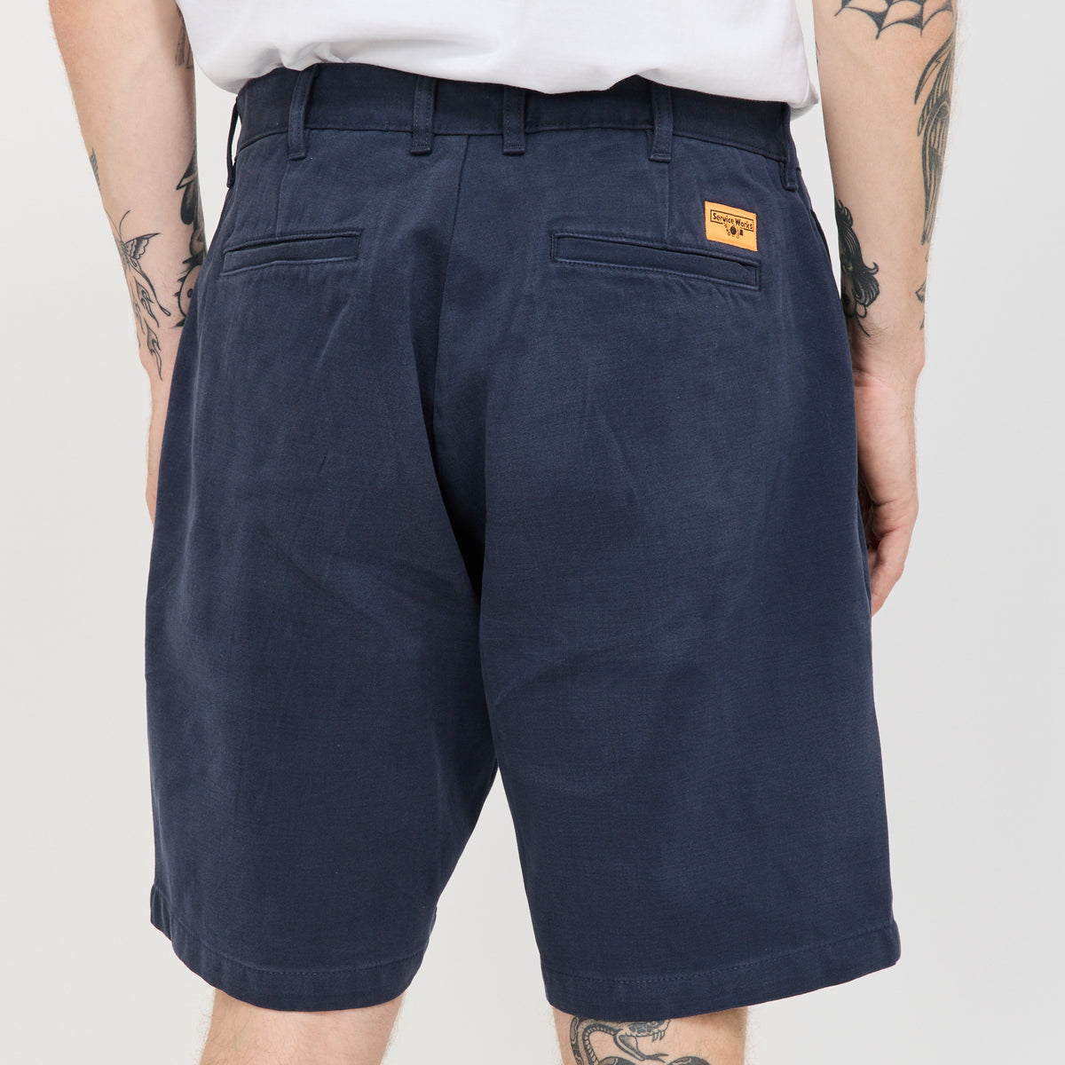 Service Works | Moleskin Part Timer Shorts Dark Navy | Maplestore