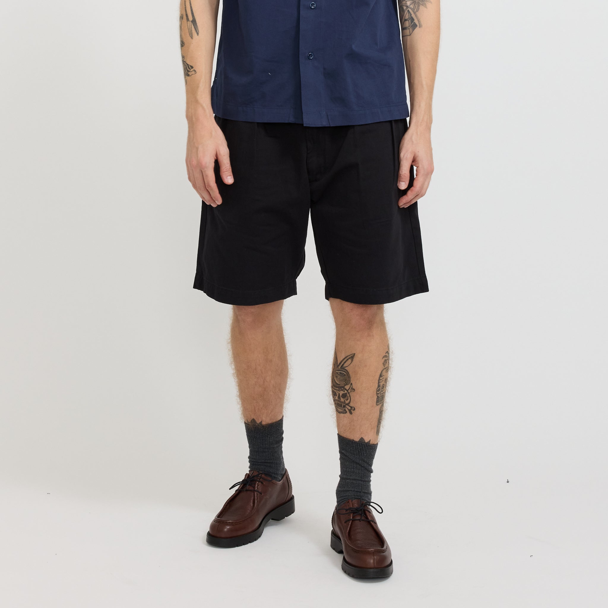 Service Works | Drill Part Timer Shorts Black | Maplestore