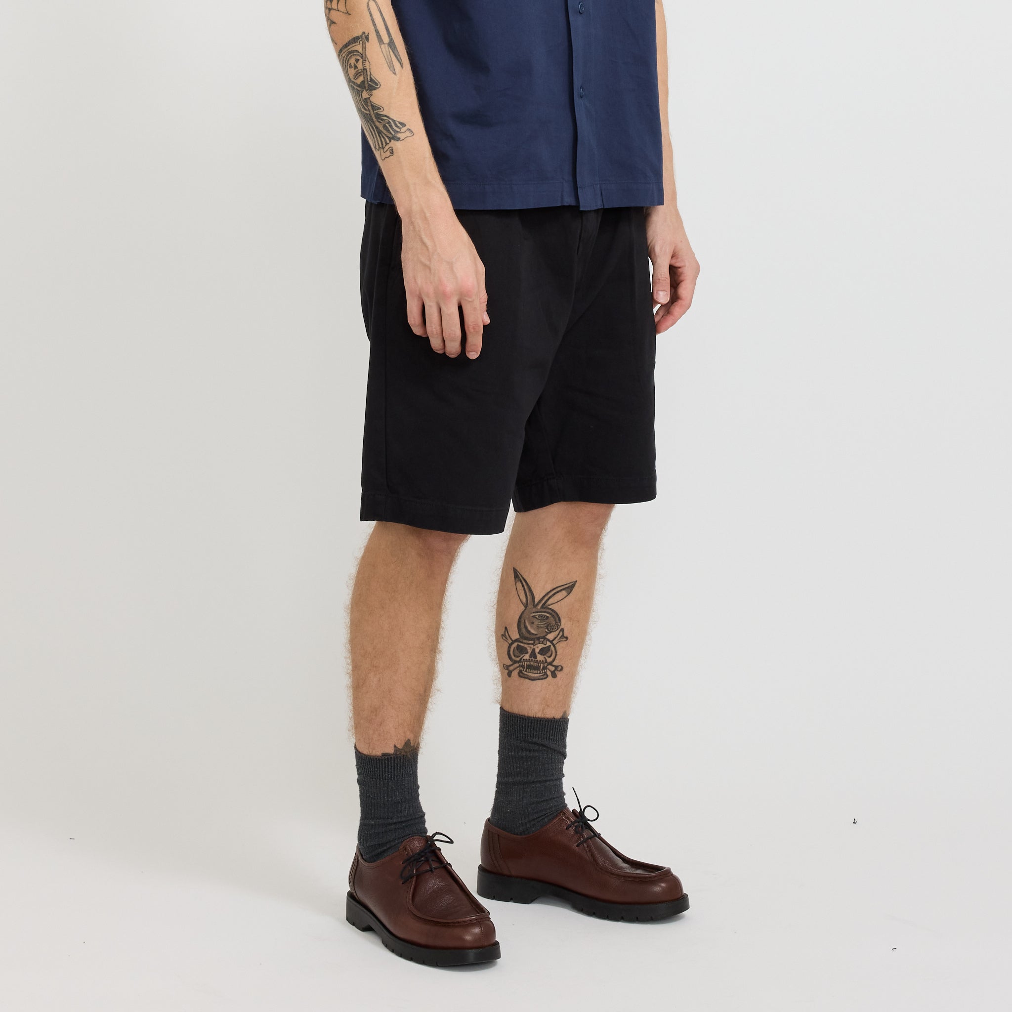Service Works | Drill Part Timer Shorts Black | Maplestore