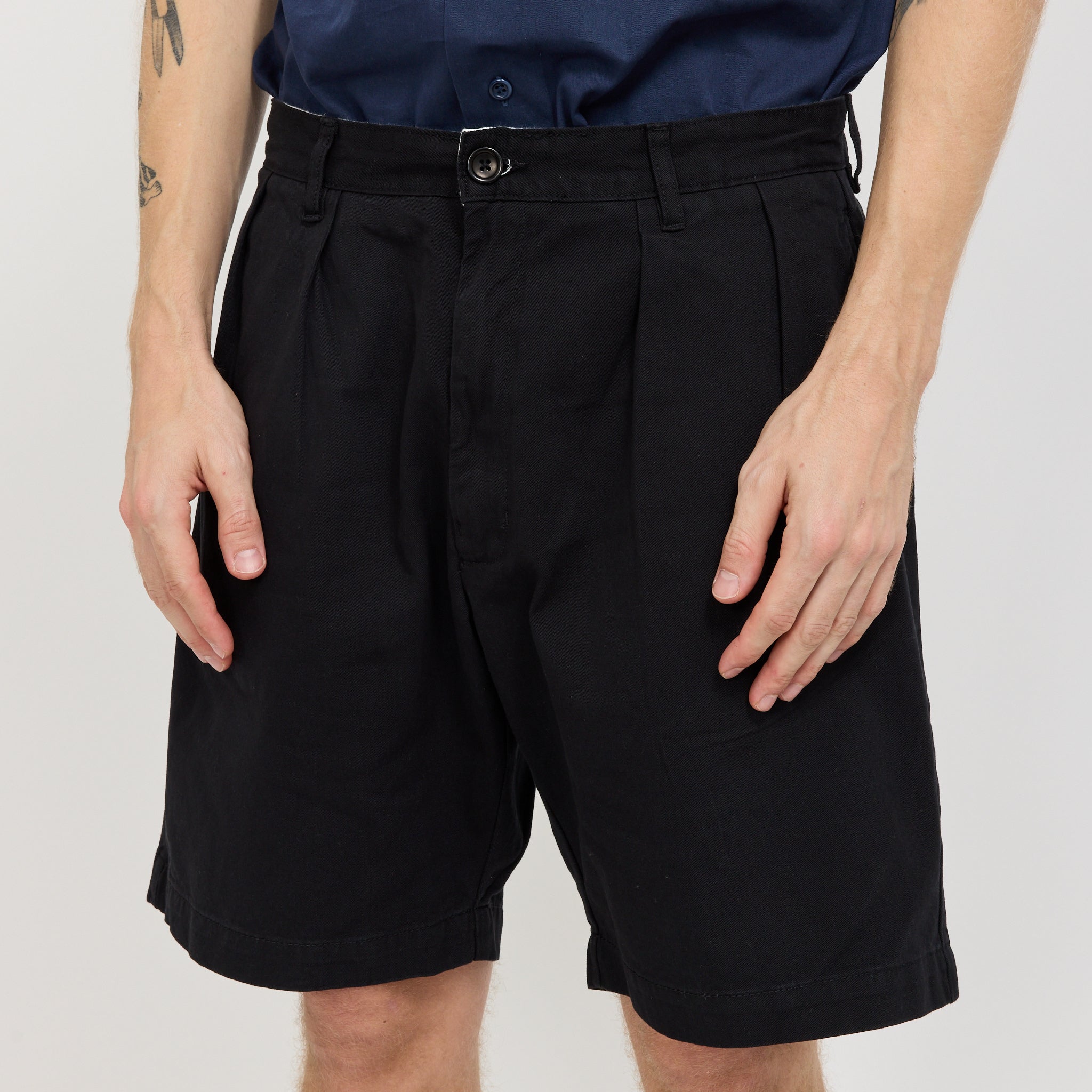 Service Works | Drill Part Timer Shorts Black | Maplestore