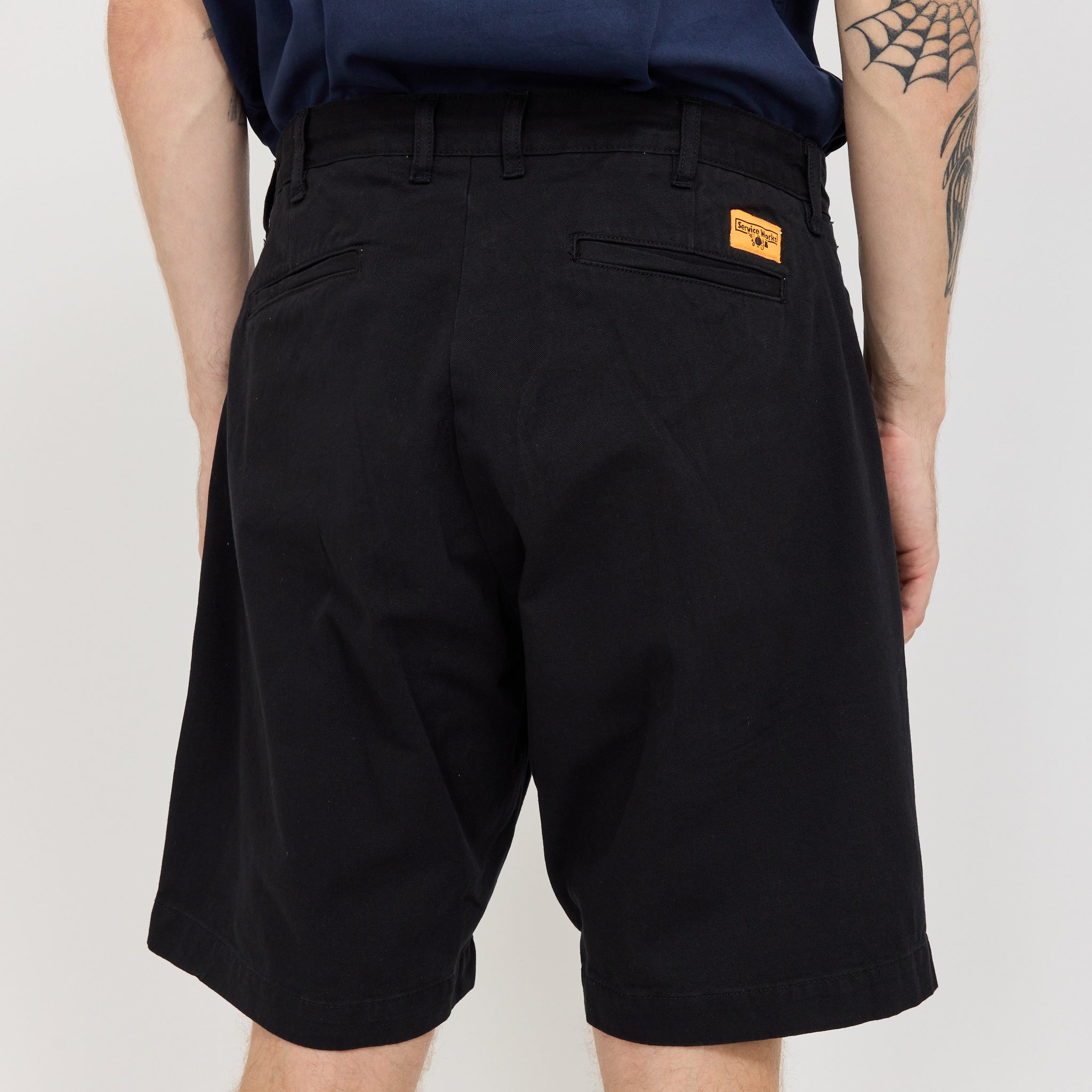 Service Works | Drill Part Timer Shorts Black | Maplestore