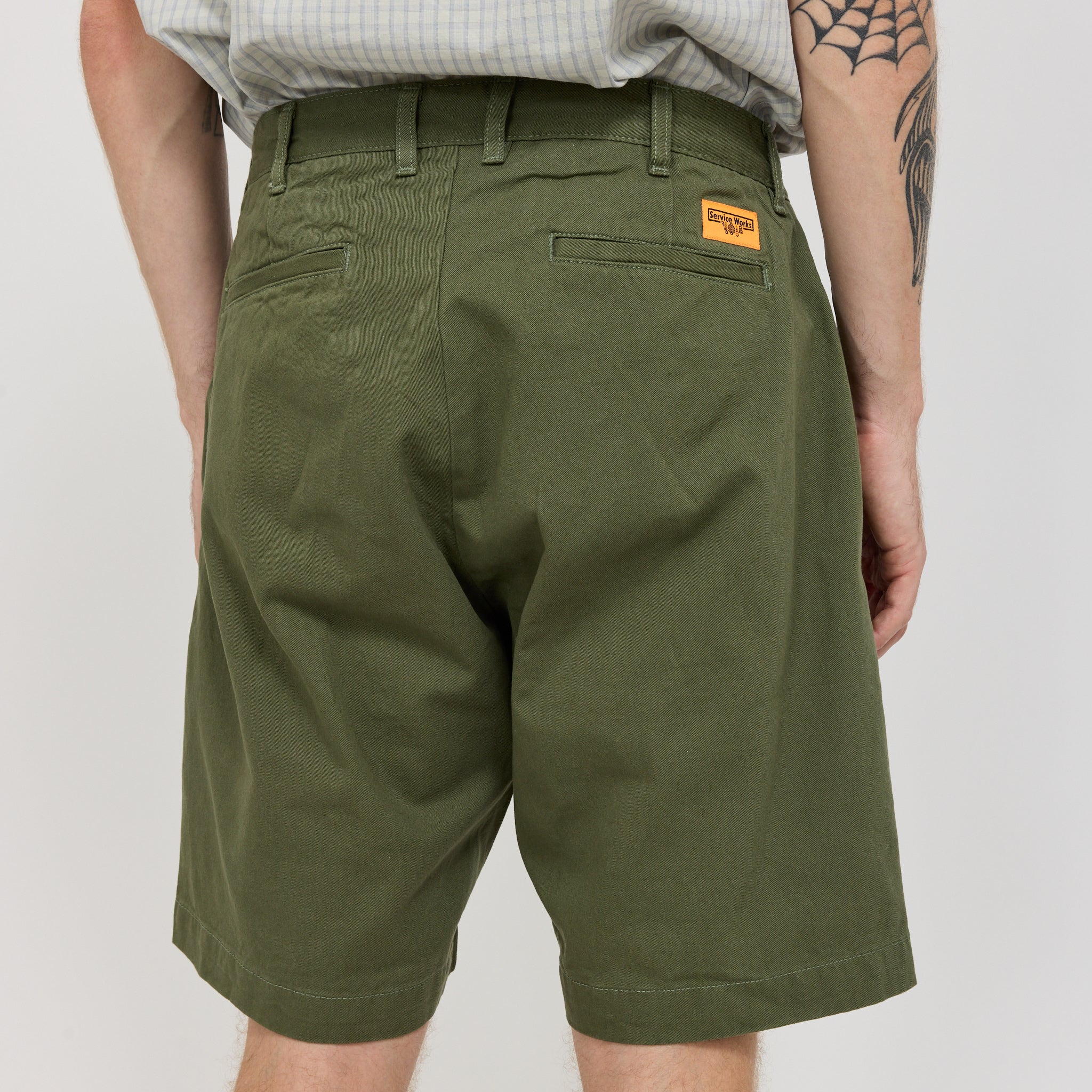 Service Works | Drill Part Timer Shorts Olive | Maplestore