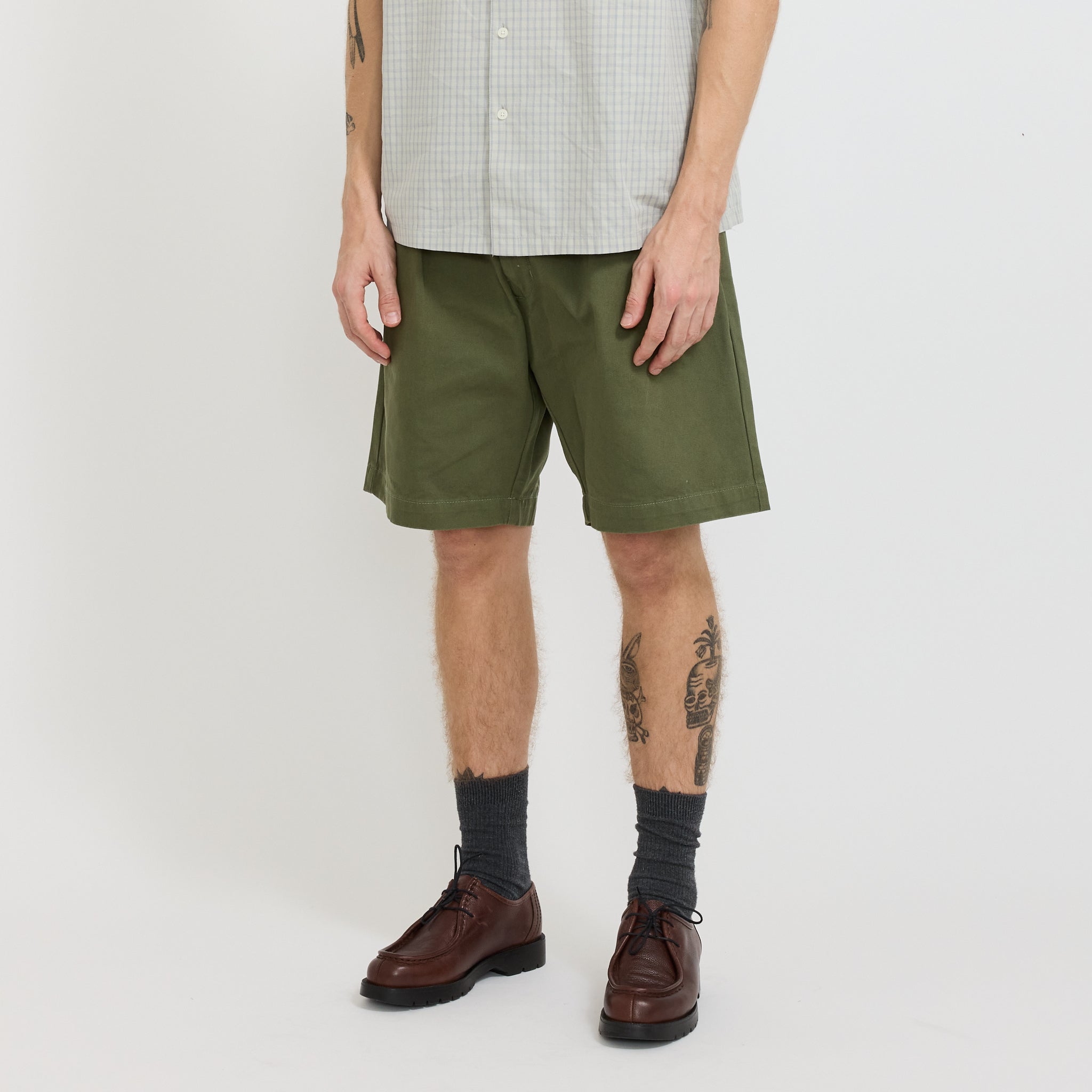 Service Works | Drill Part Timer Shorts Olive | Maplestore