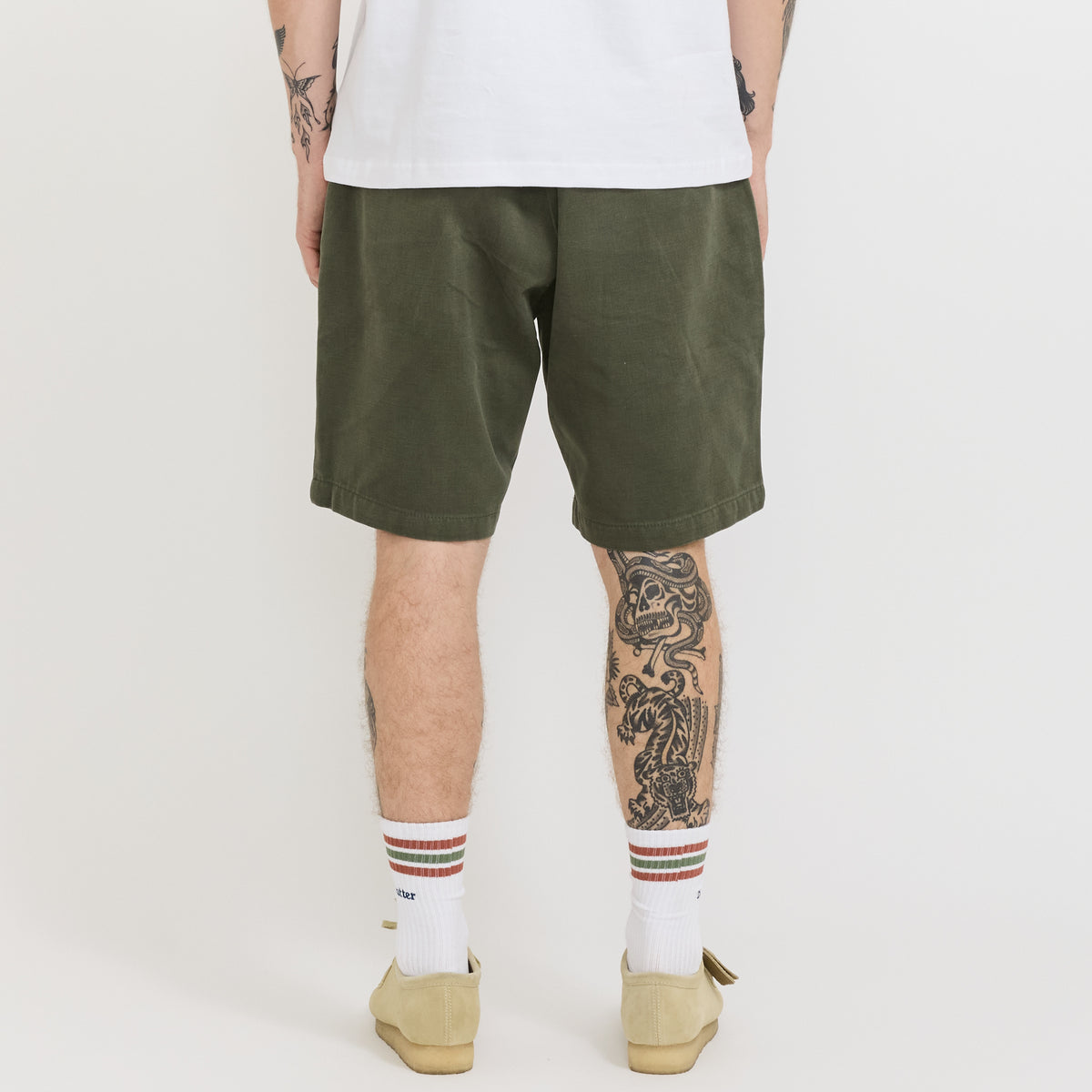 Service Works | Moleskin Part Timer Shorts Moss | Maplestore
