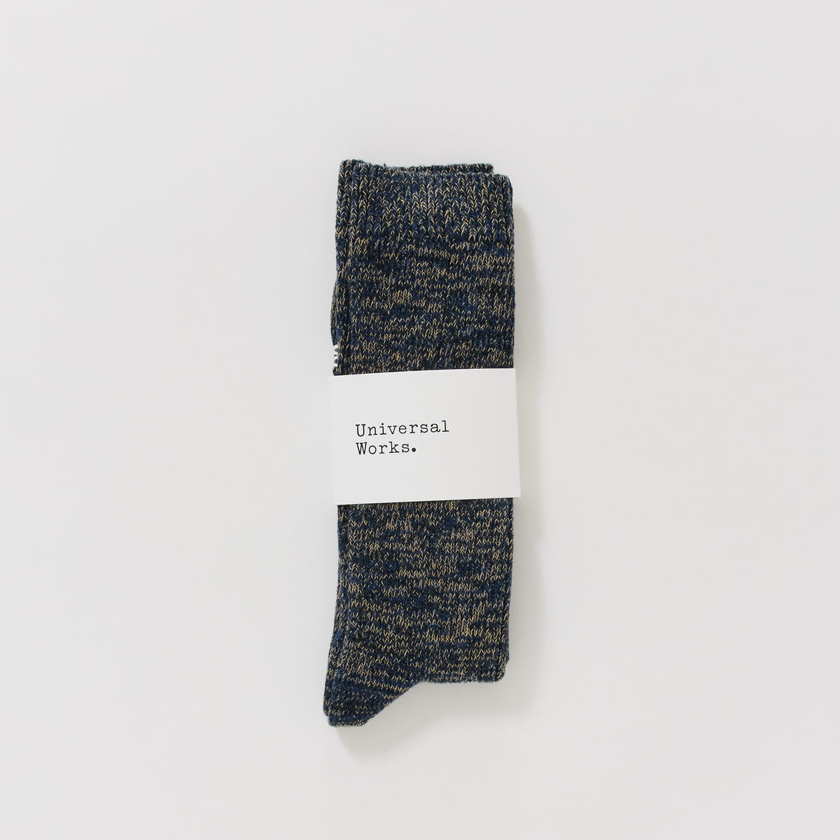 Universal Works | Slub Sock Dark Navy | Maplestore