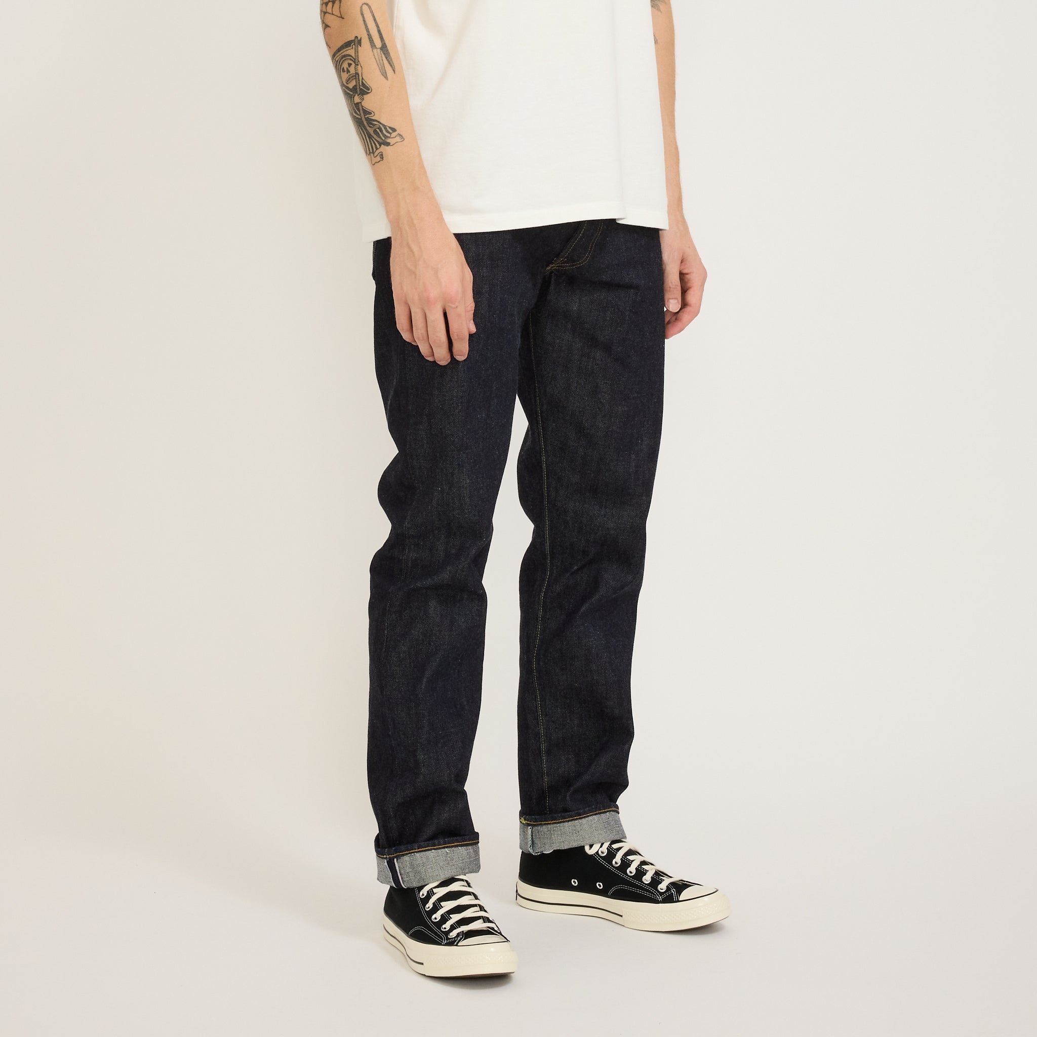 Sugar Cane | 1947 14.25oz Slim One Wash 2021 Model | Maplestore