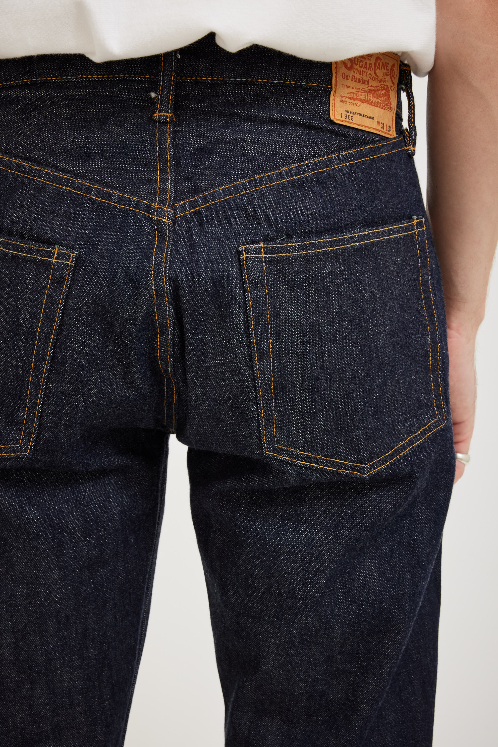 Sugar Cane | 1966 Model 14oz Denim One Wash | Maplestore