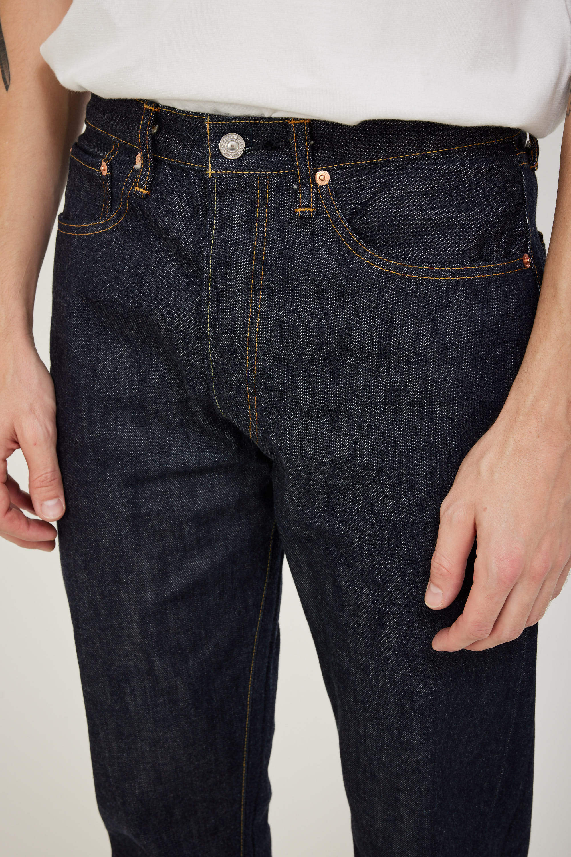 Sugar Cane | 1966 Model 14oz Denim One Wash | Maplestore