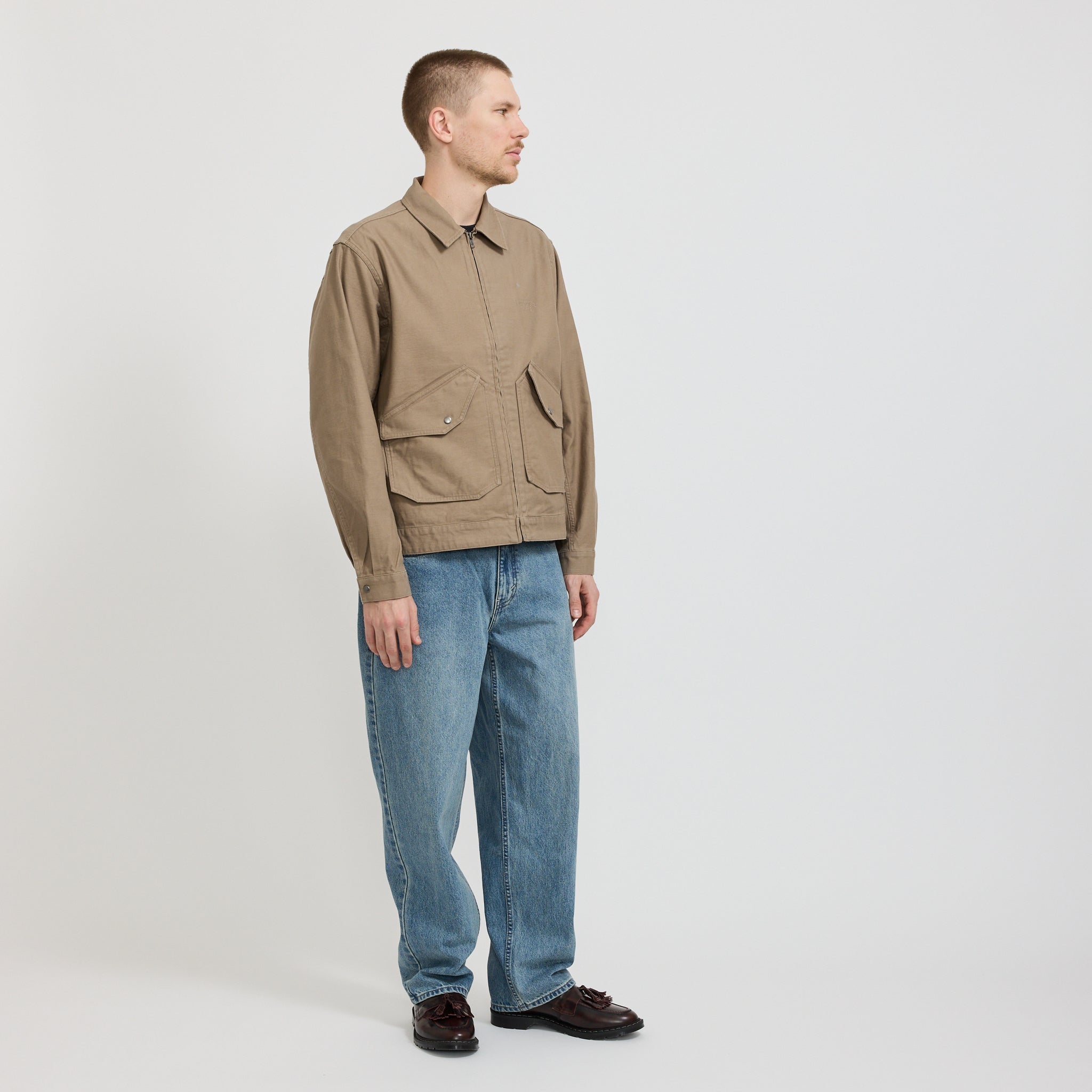 thisisneverthat | Washed Work Jacket Khaki | Maplestore