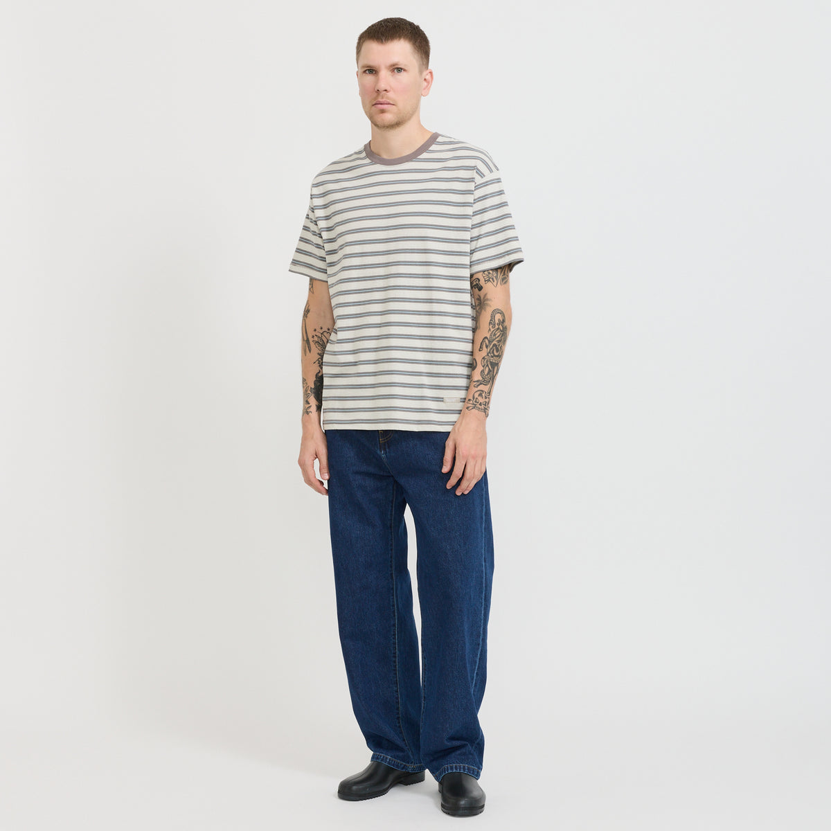 thisisneverthat | Striped Tee Ivory | Maplestore