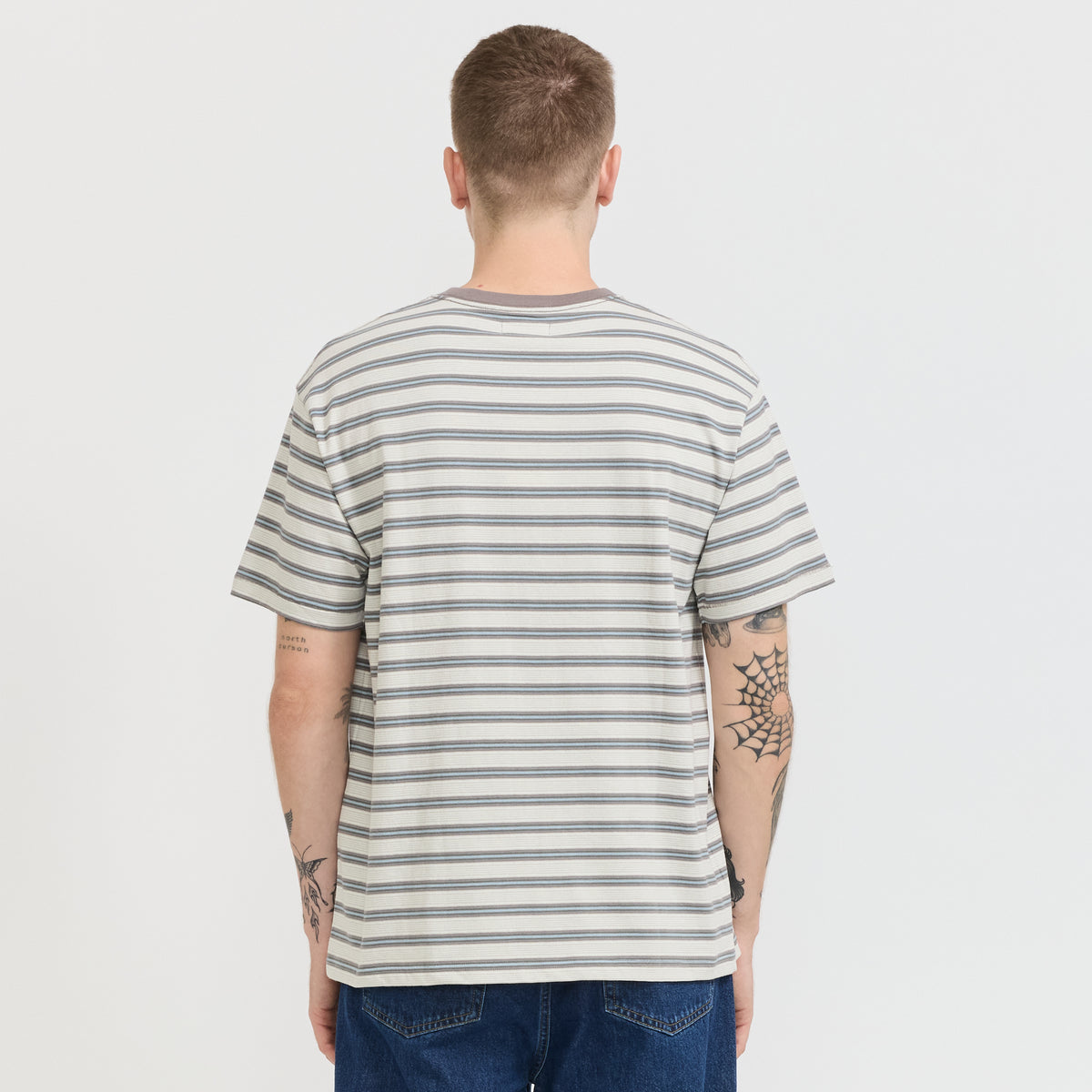 thisisneverthat | Striped Tee Ivory | Maplestore