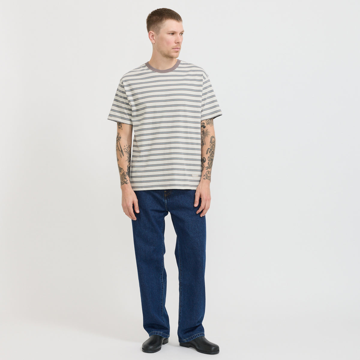 thisisneverthat | Striped Tee Ivory | Maplestore