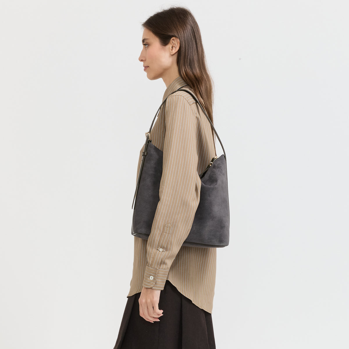 A.P.C. | Vera Bag Slate Grey | Maplestore