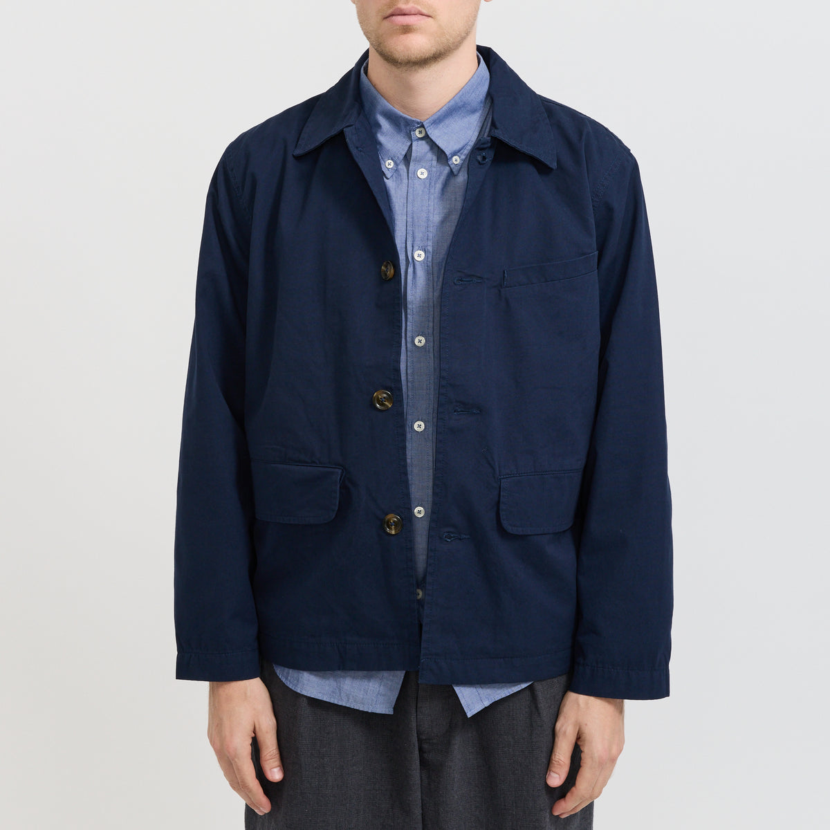 Universal Works | Warmus Jacket Navy | Maplestore