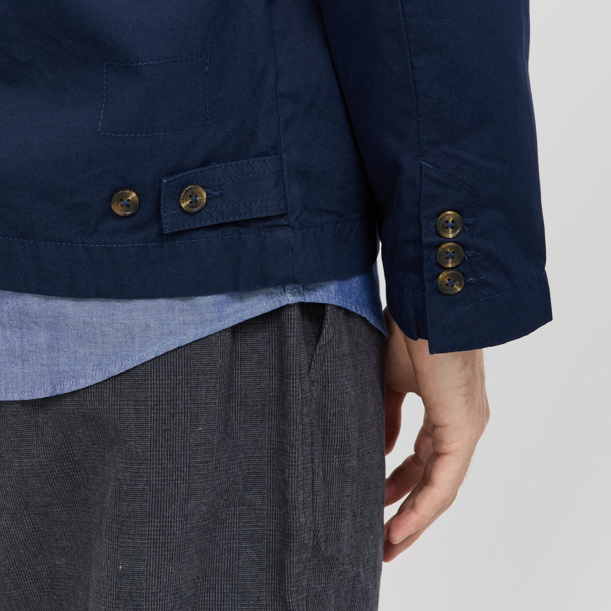 Universal Works | Warmus Jacket Navy | Maplestore