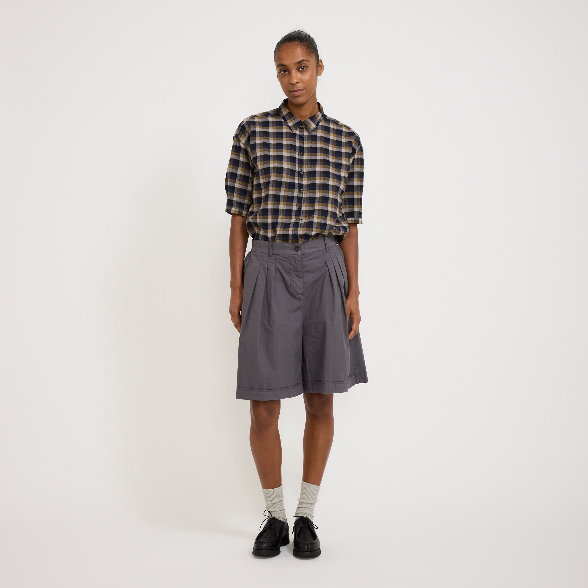 YMC | Long Walking Short Grey | Maplestore