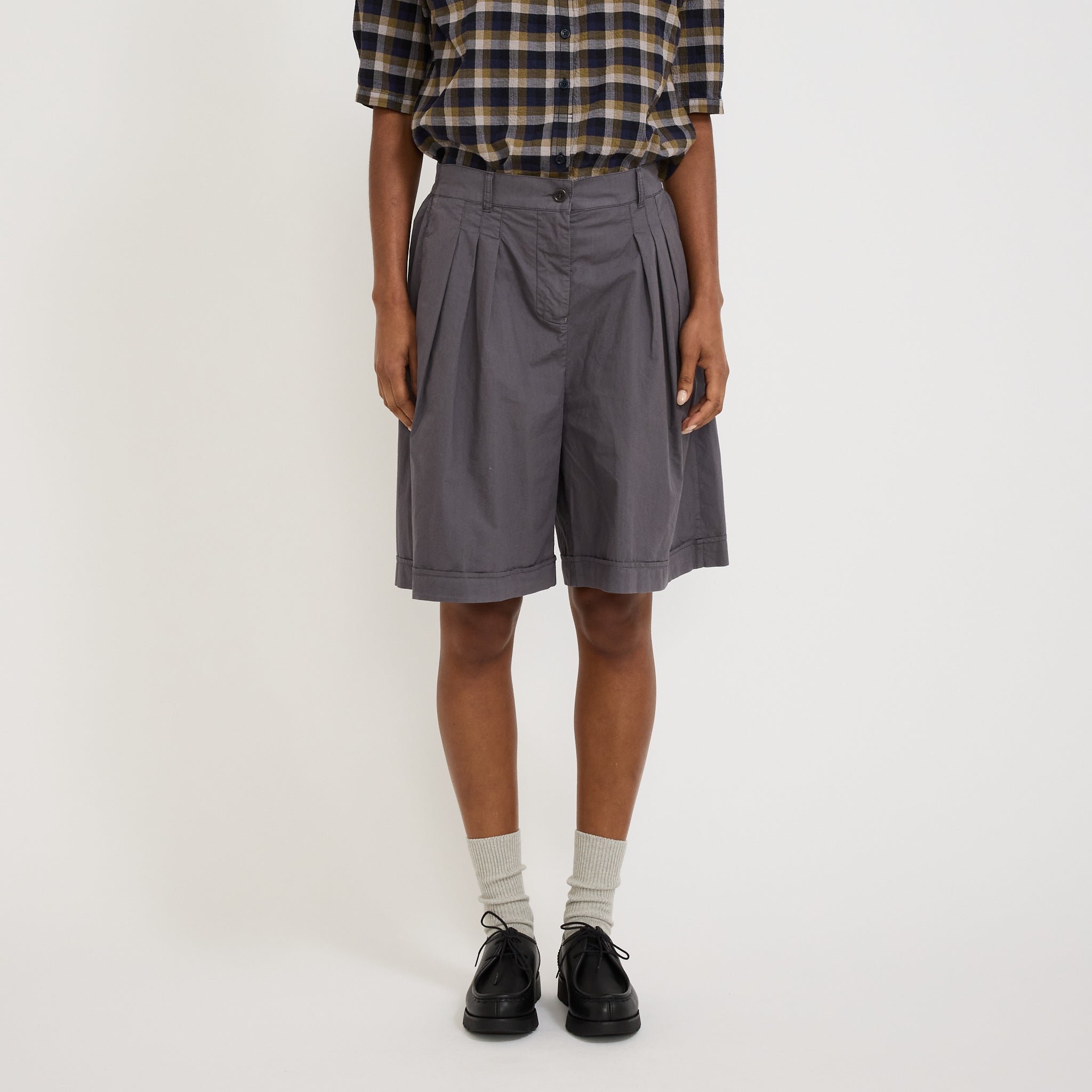 YMC | Long Walking Short Grey | Maplestore