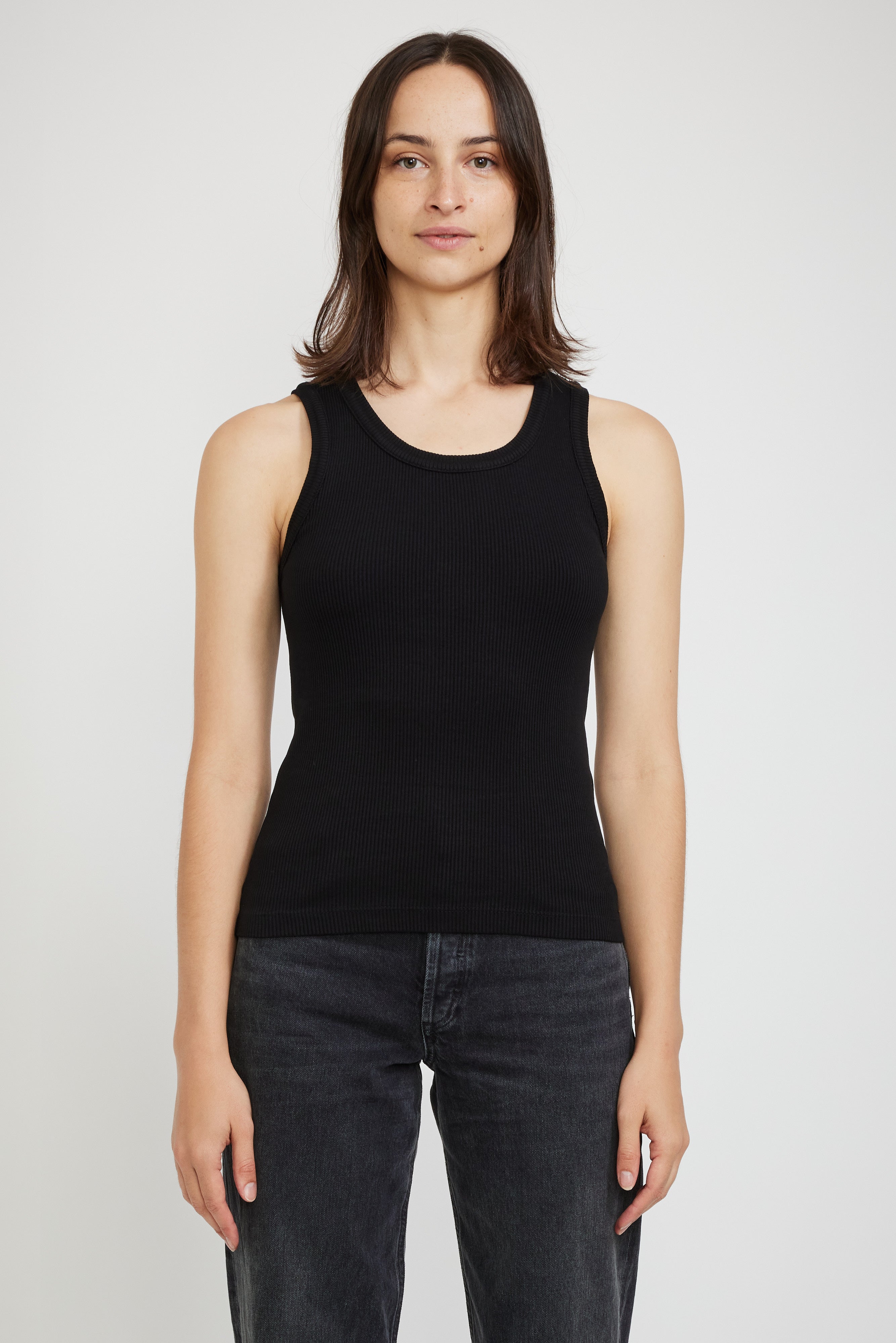 Agolde | Poppy Tank Black | Maplestore