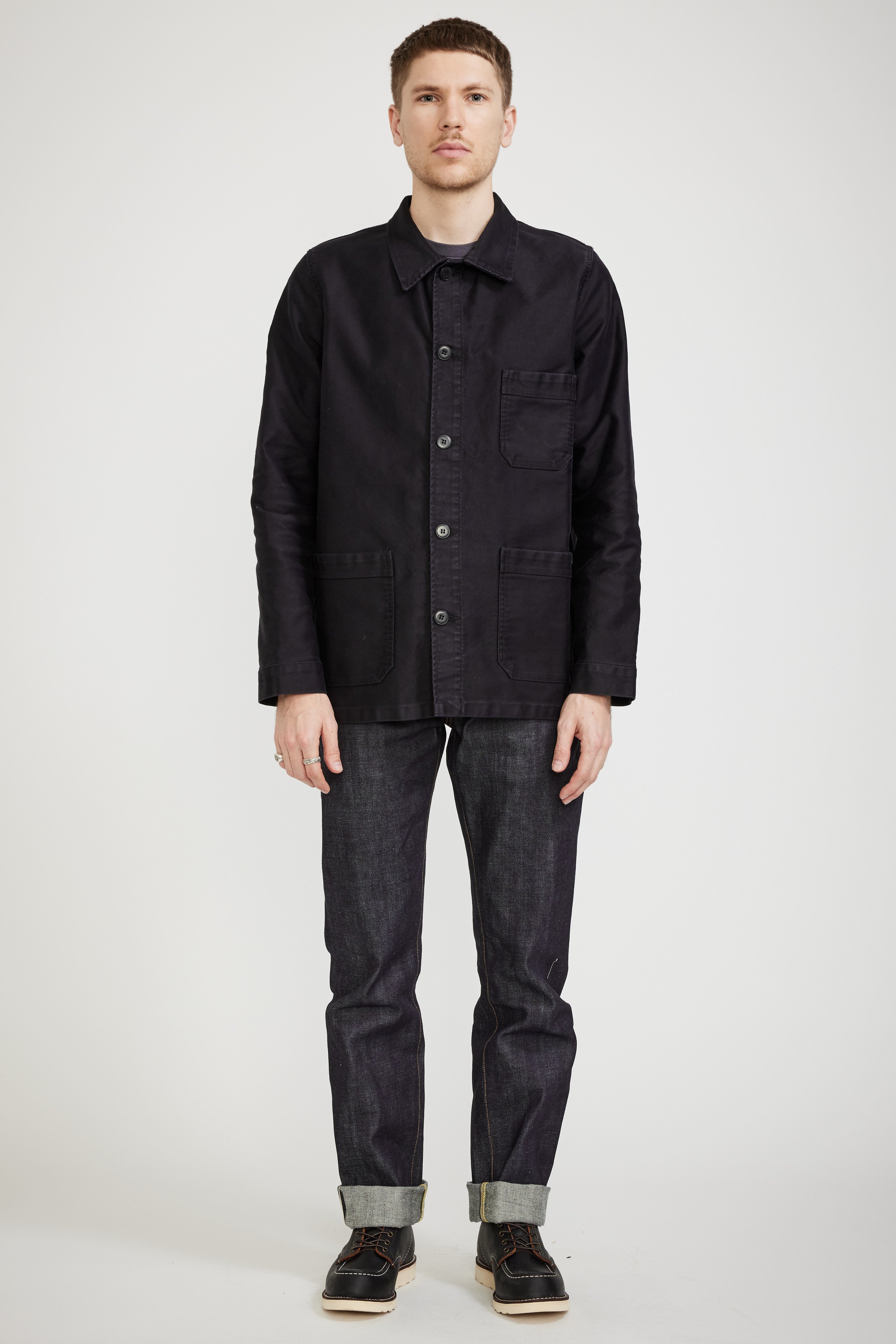 Le Mont Saint Michel | Genuine Work Jacket Black | Maplestore