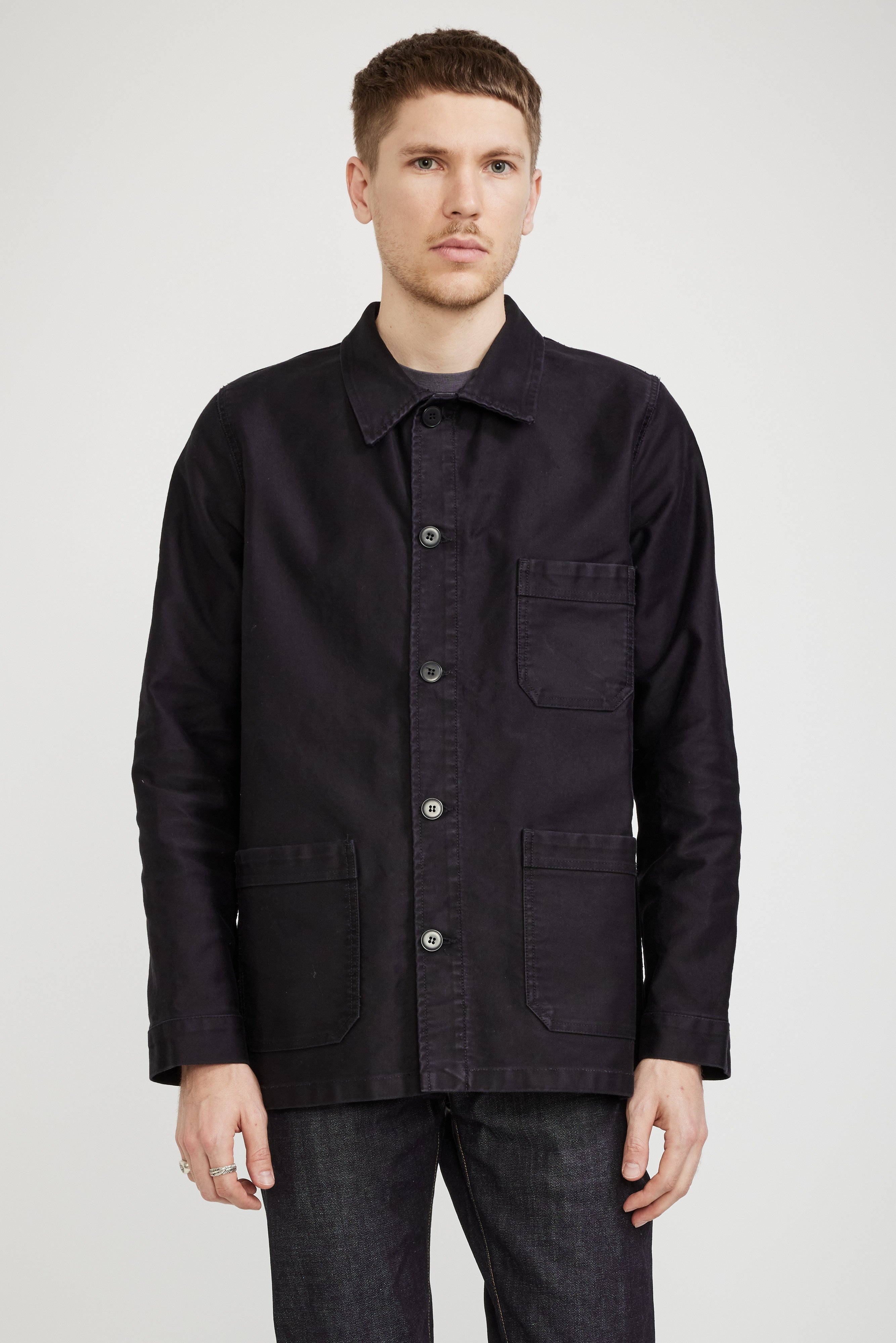 Le Mont Saint Michel | Genuine Work Jacket Black | Maplestore