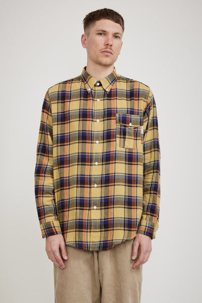 Battenwear | BD Scout Shirt Yellow Plaid | Maplestore
