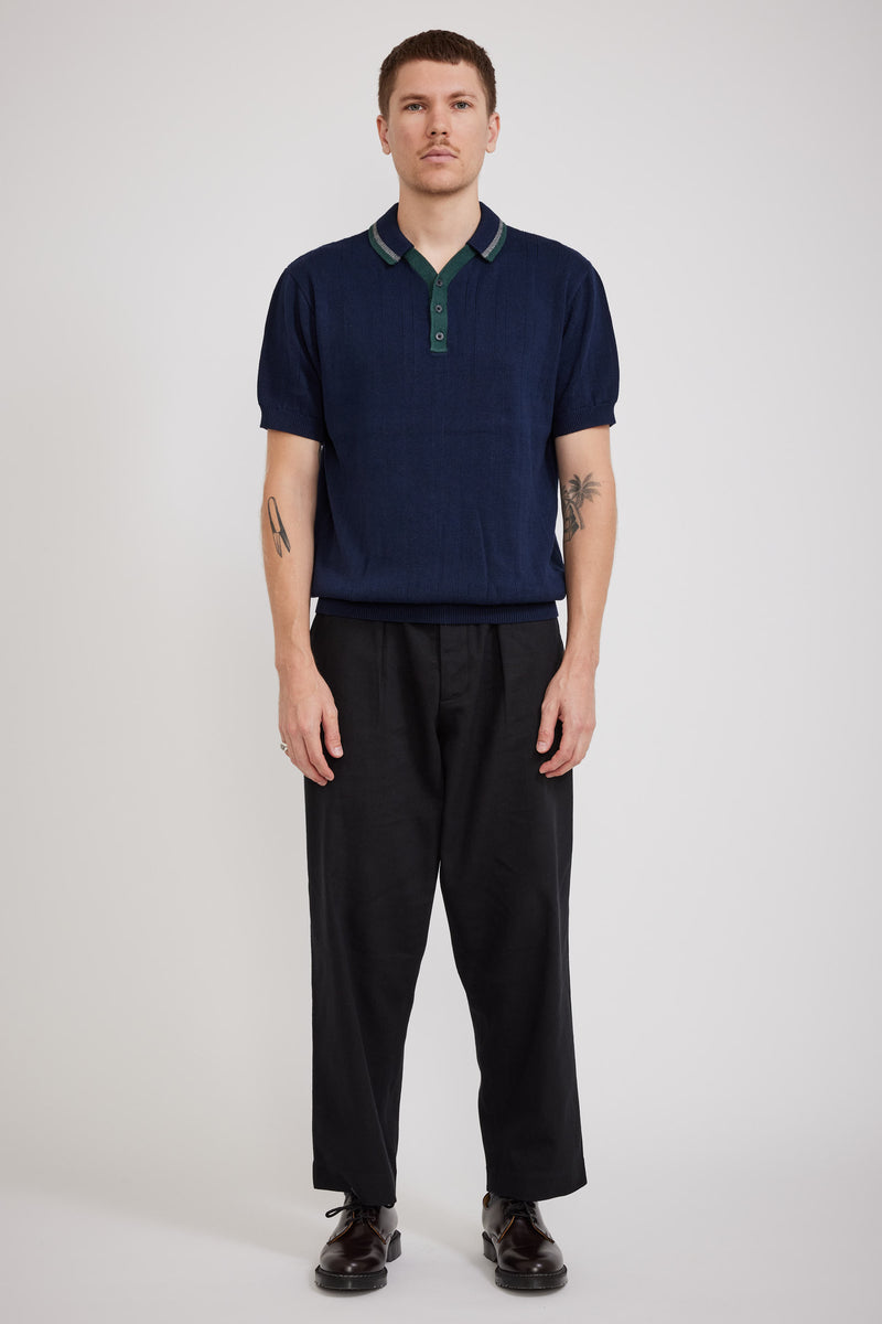 完売 WYW LIDNM TUCK TUCK SKIPPER SKIPPER WYM KNIT ニット POLO