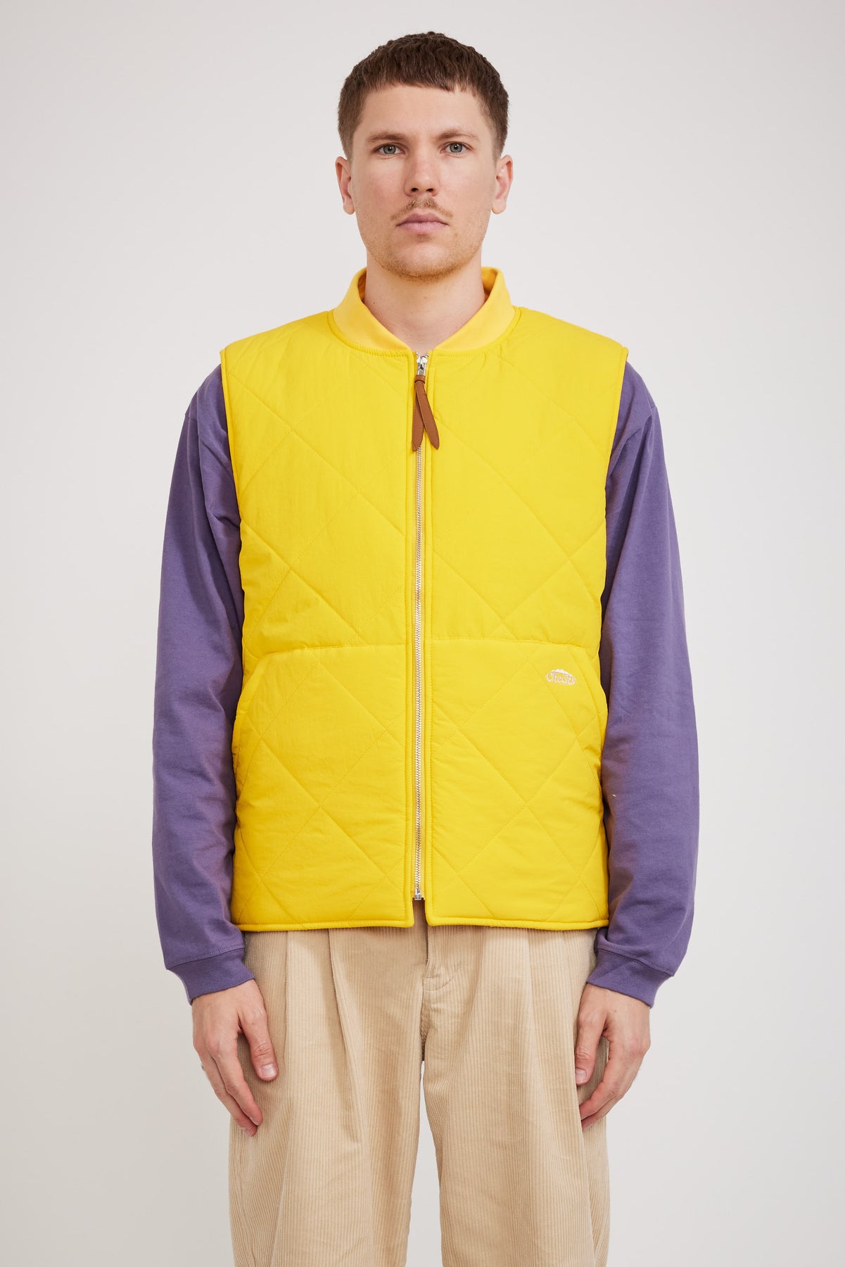 Yellow 2025 down vest