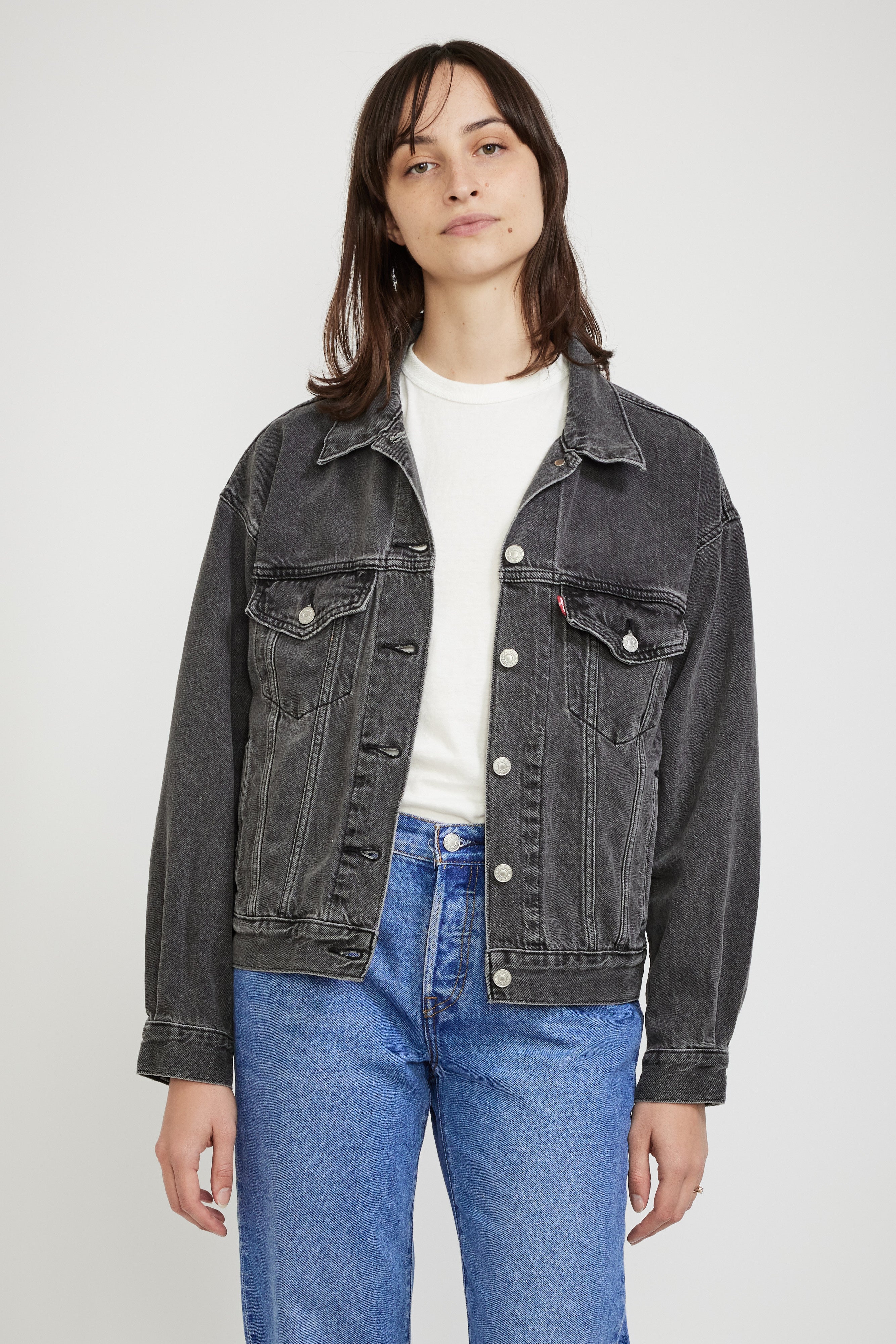 Levis top dad trucker