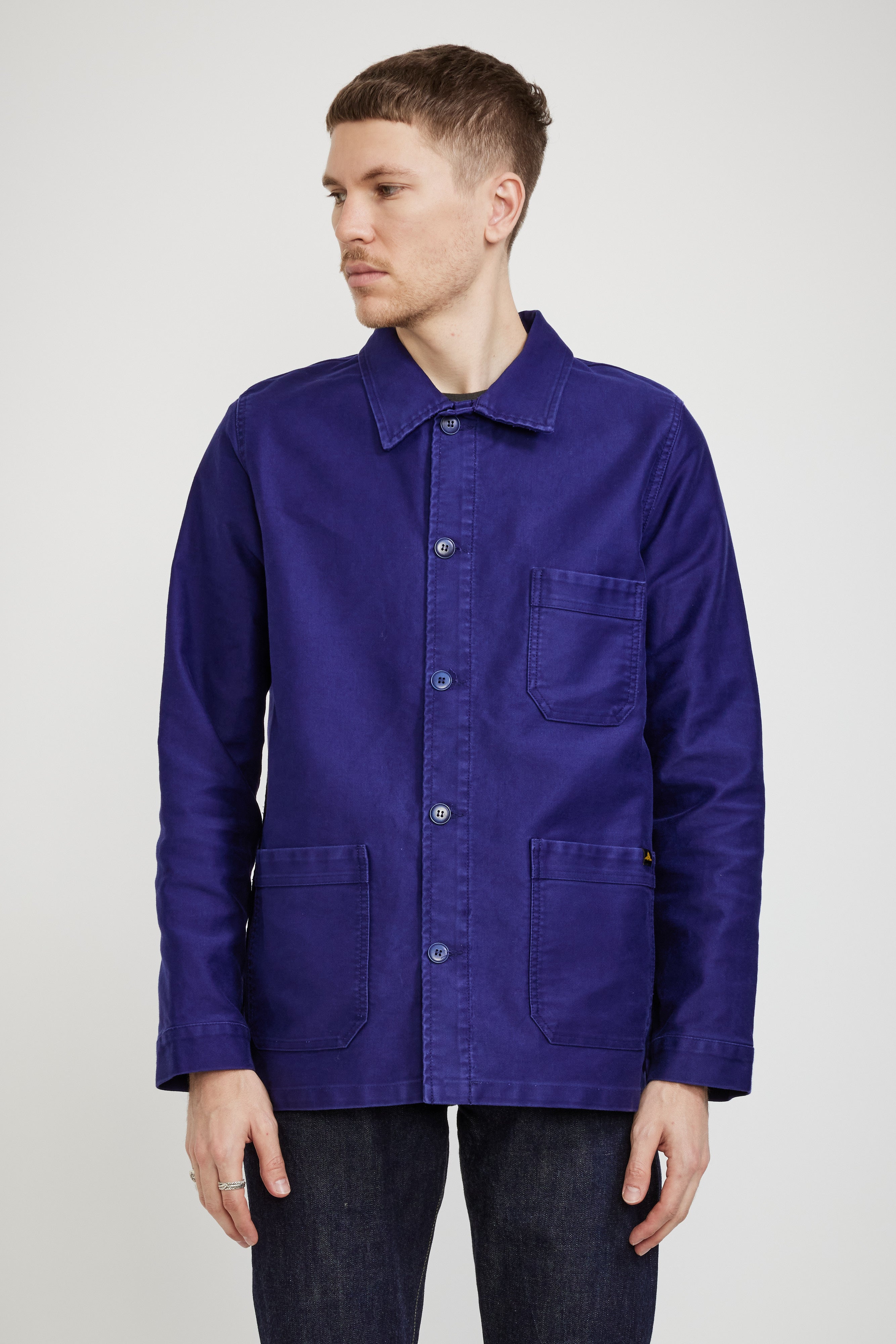 Le Mont Saint Michel | Genuine Work Jacket Blue | Maplestore